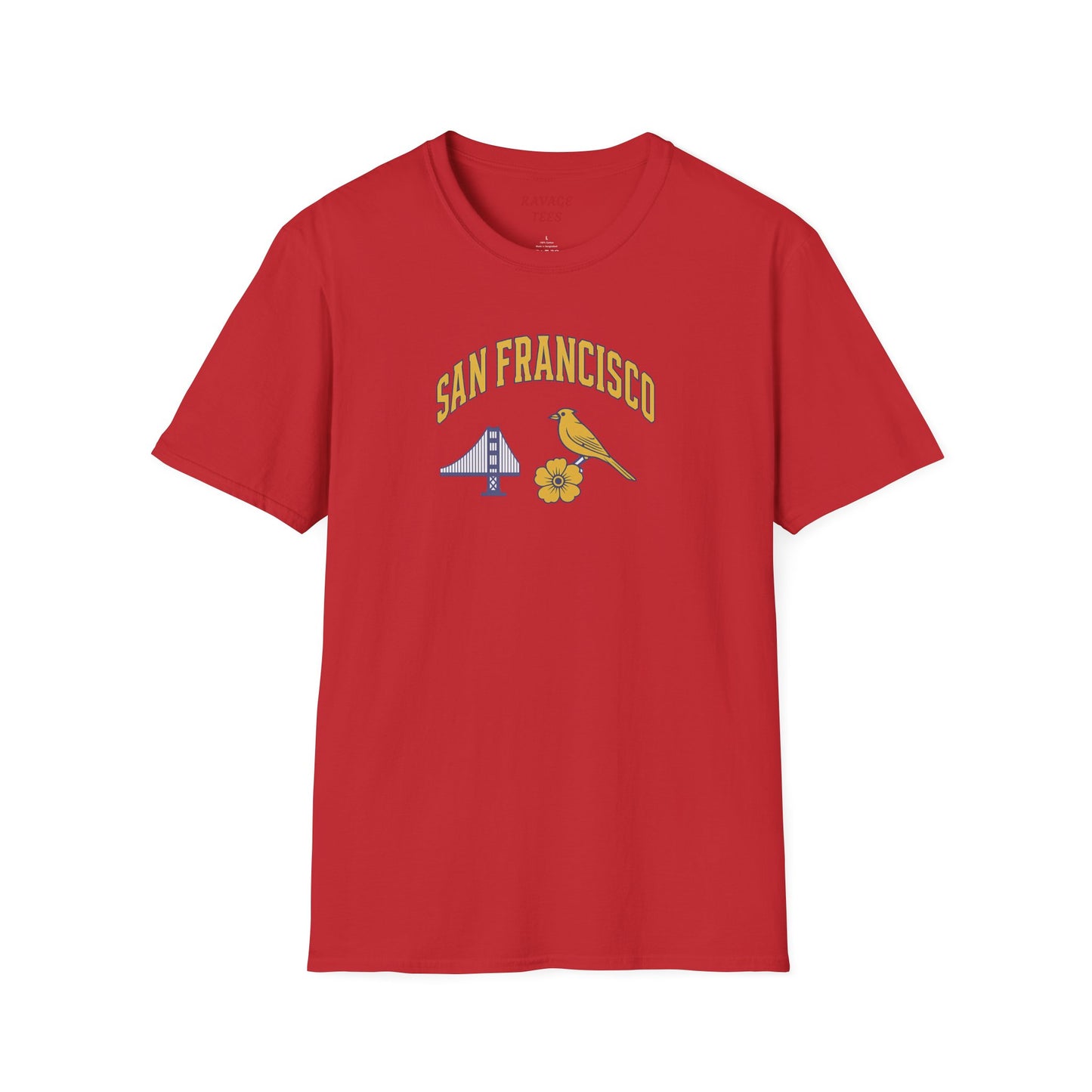 SAN FRANCISCO Vibes Unisex T-Shirt – Casual Summer Tee, Beachwear, Travel Outfit, Vacation Style, Gift for Him or Her