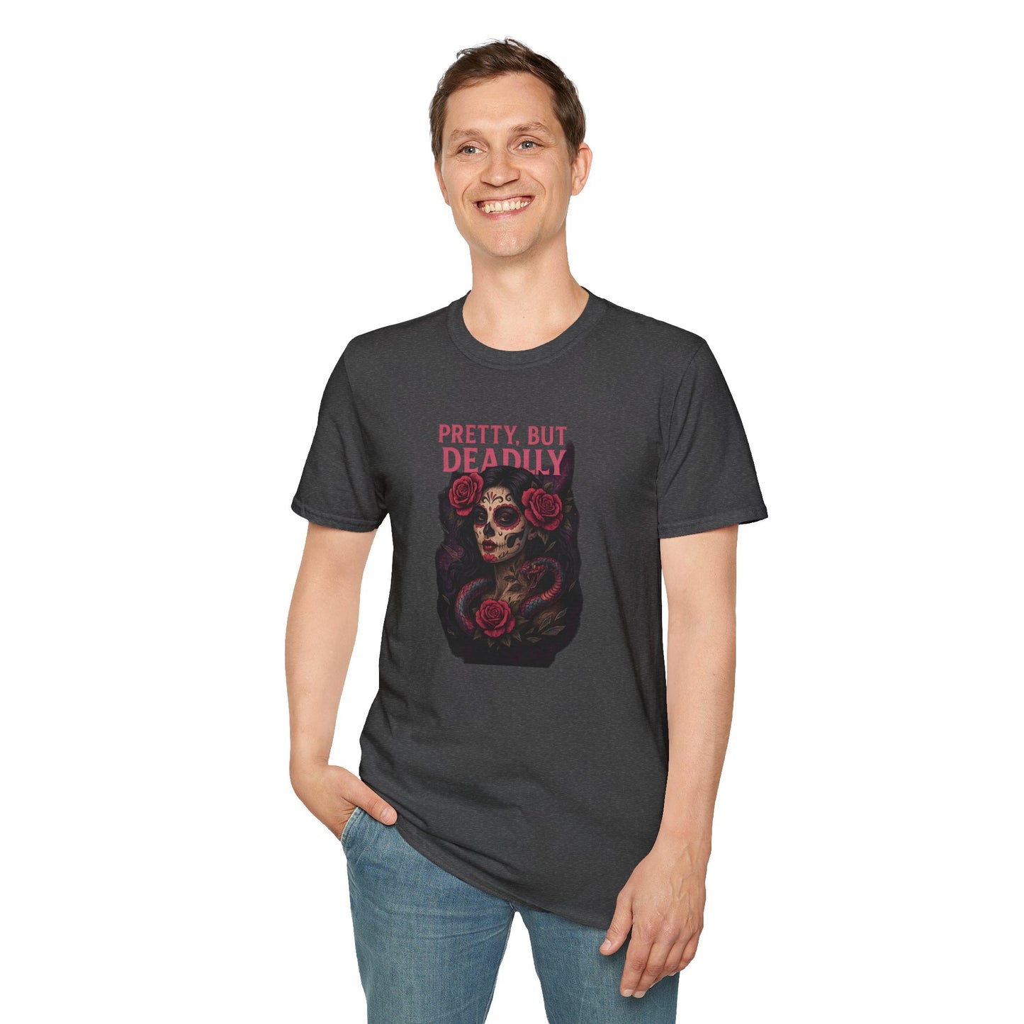 PRETTY, BUT DEADLY Graphic T-Shirt – Unisex Tee | Eco-Friendly Nature Shirt for Summer Style, Casual Wear & Gifts for Nature Lovers