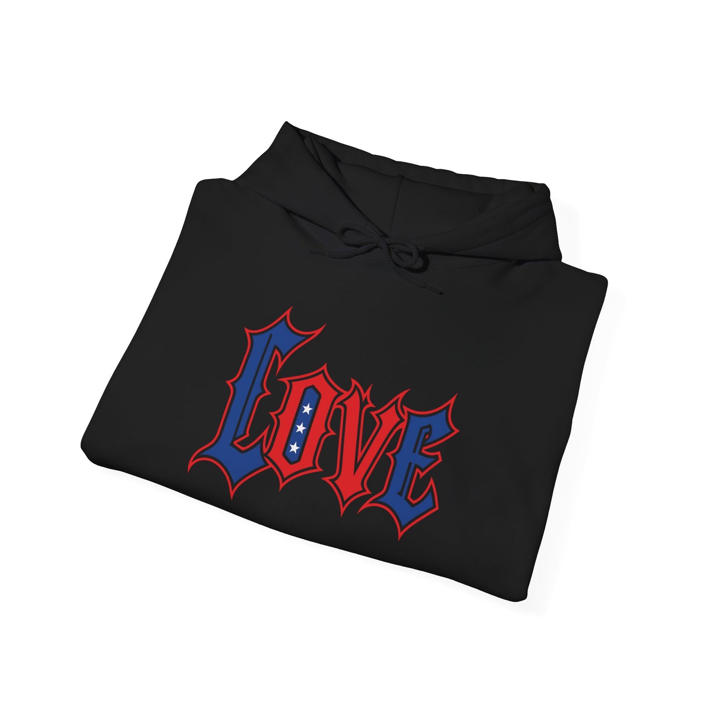 Unisex Hooded Sweatshirt with 'LOVE' Design - Cozy Gift for Friends, Valentine's Day, Casual Wear, Relaxation, Everyday Use
