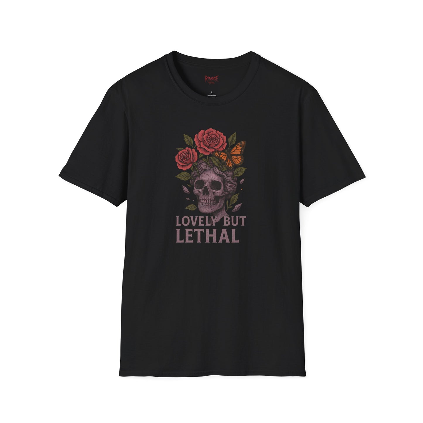 LOVELY BUT DEADLY Graphic T-Shirt – Unisex Tee | Eco-Friendly Nature Shirt for Summer Style, Casual Wear & Gifts for Nature Lovers