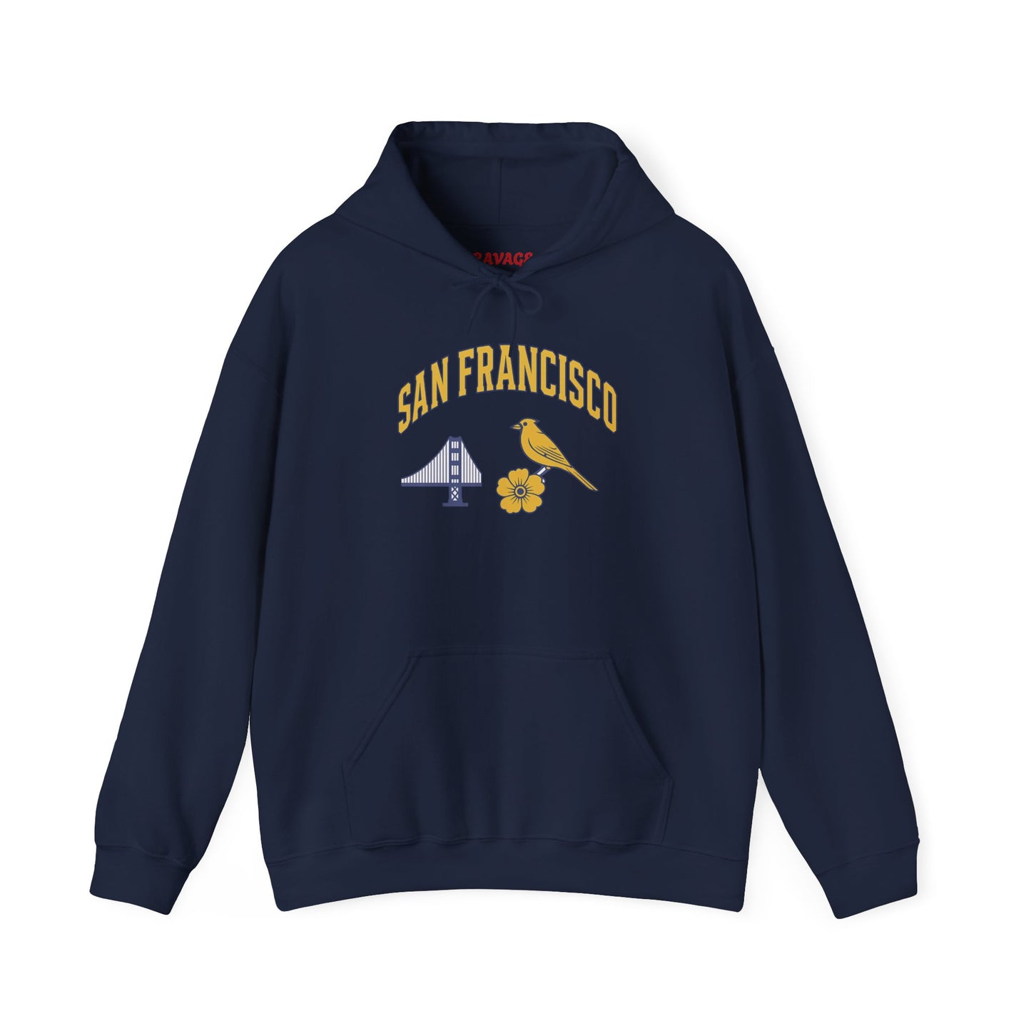 SAN FRANCISCO Unisex Hoodie – Cozy Sweatshirt, Casual Travel Souvenir, Relaxed Streetwear Gift for Nature & City Lovers