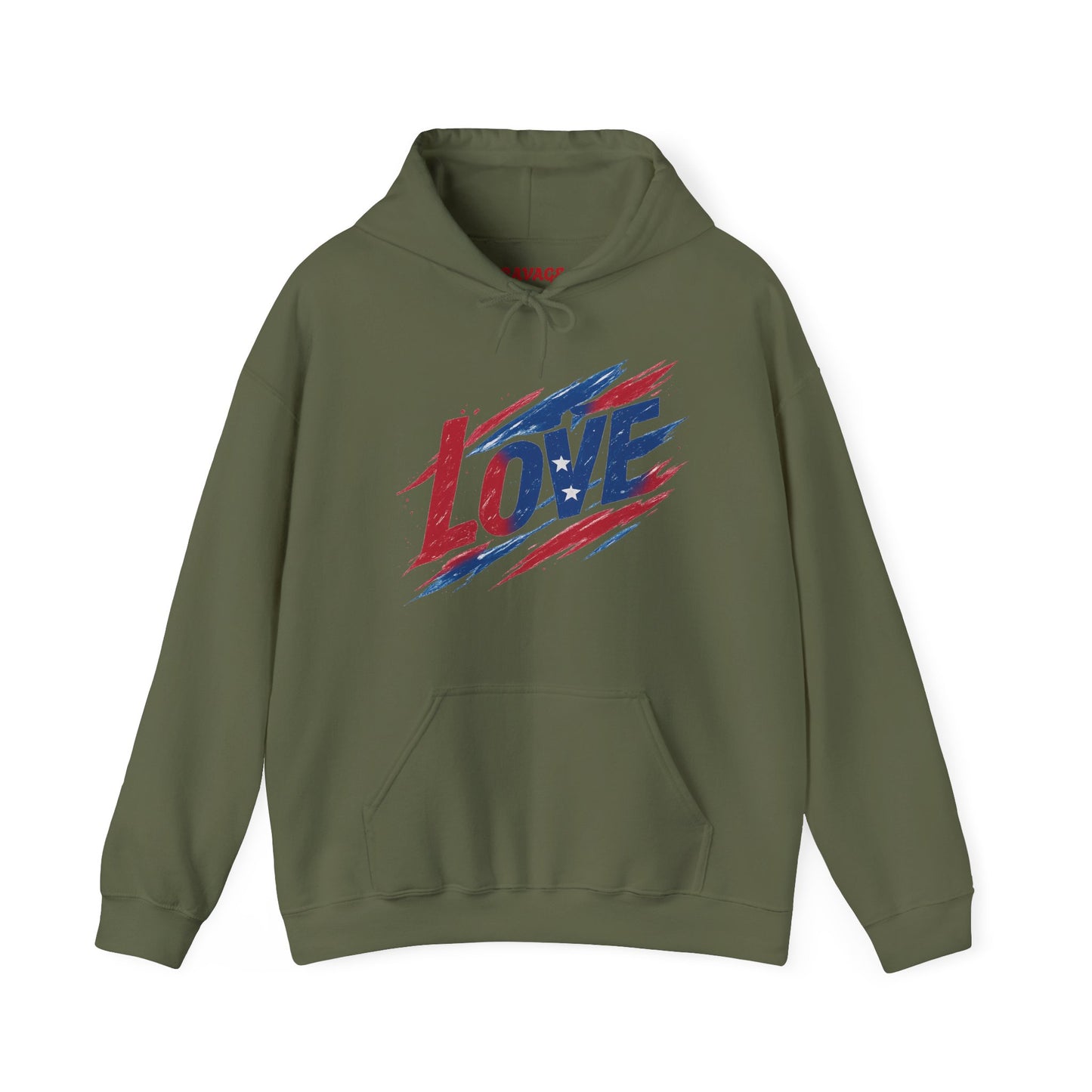 Unisex Hooded Sweatshirt with 'LOVE' Design - Cozy Gift for Friends, Valentine's Day, Casual Wear, Relaxation, Everyday Use