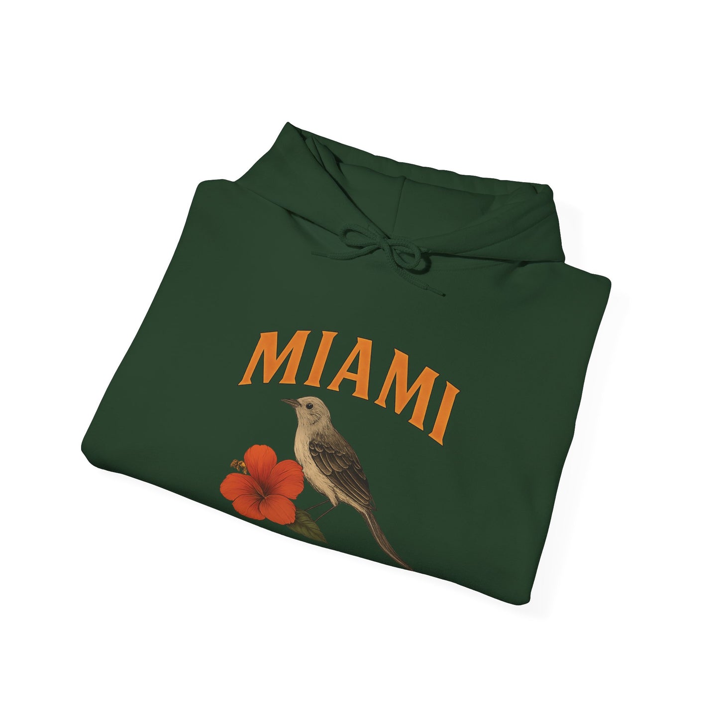 MIAMI THE 305 Unisex Hoodie – Cozy Sweatshirt, Casual Travel Souvenir, Relaxed Streetwear Gift for Nature & City Lovers