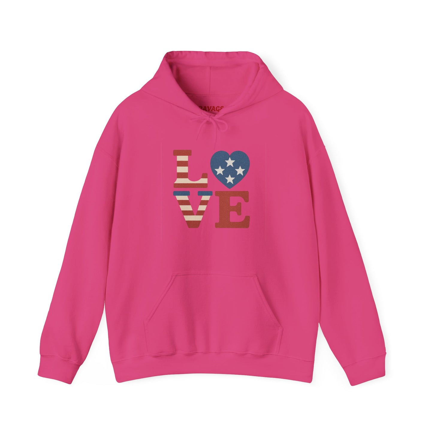 Unisex Hooded Sweatshirt with 'LOVE' Design - Cozy Gift for Friends, Valentine's Day, Casual Wear, Relaxation, Everyday Use