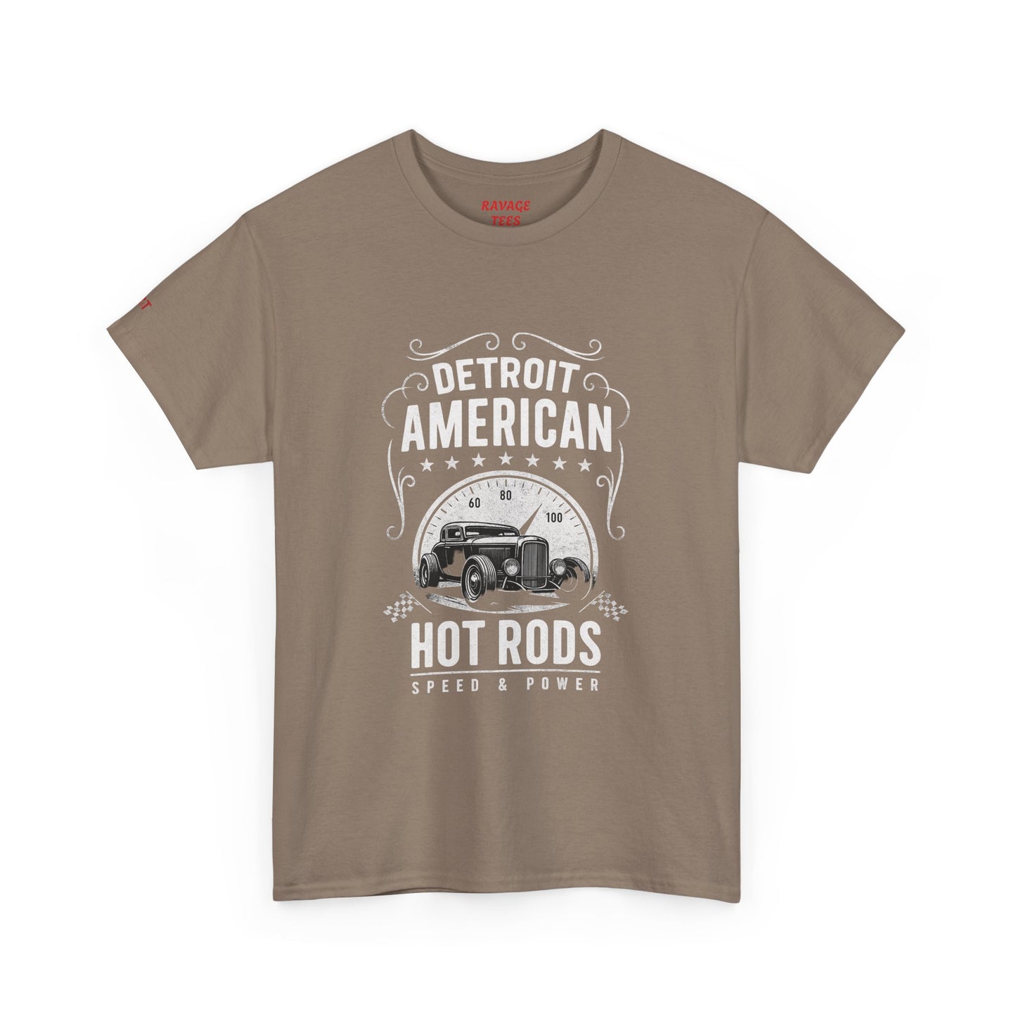 Vintage Hot Rod Unisex Heavy Cotton Tee, Classic Car Shirt