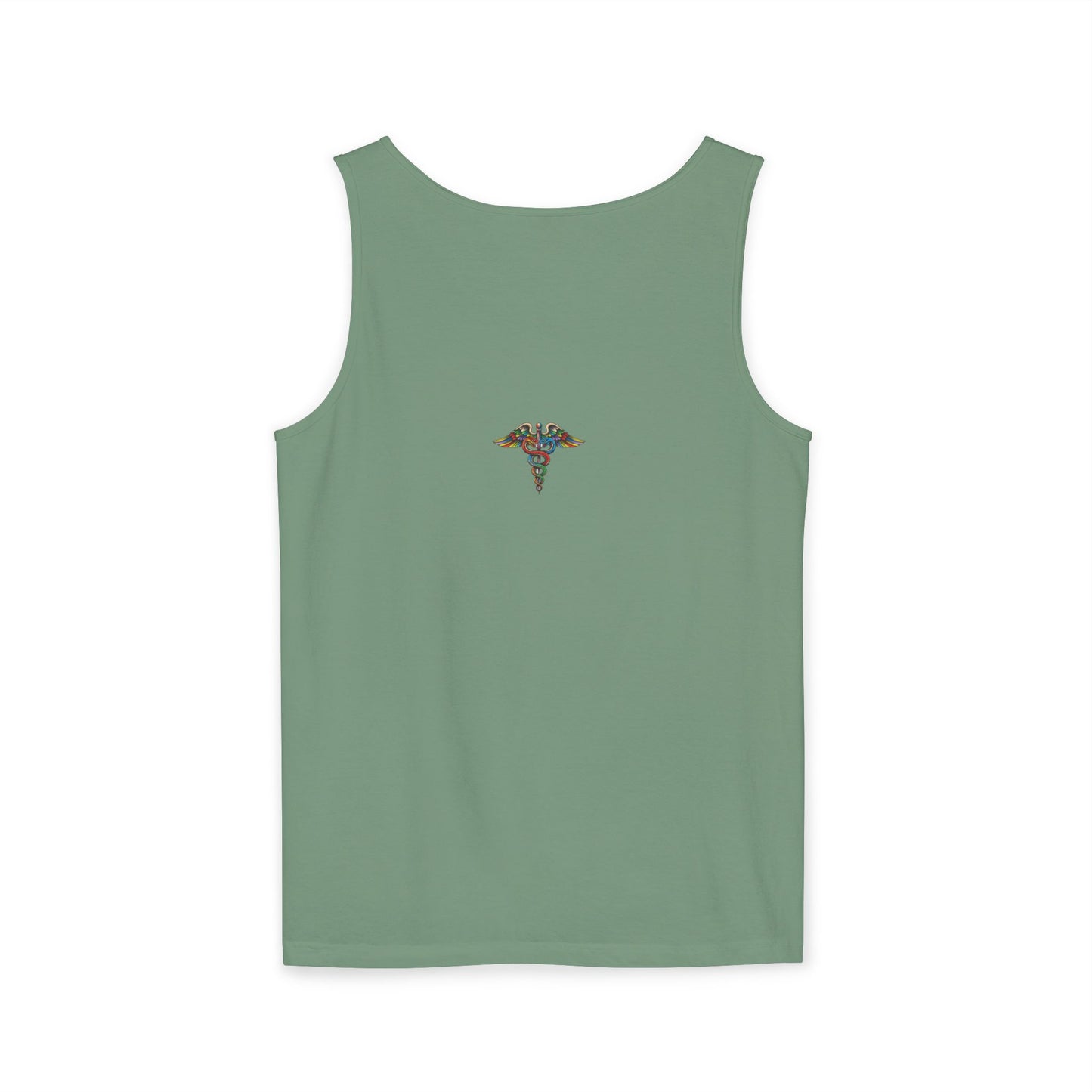 Tattooed Nurse Garment-Dyed Tank Top, Gift for Nurses, Casual Summer Wear