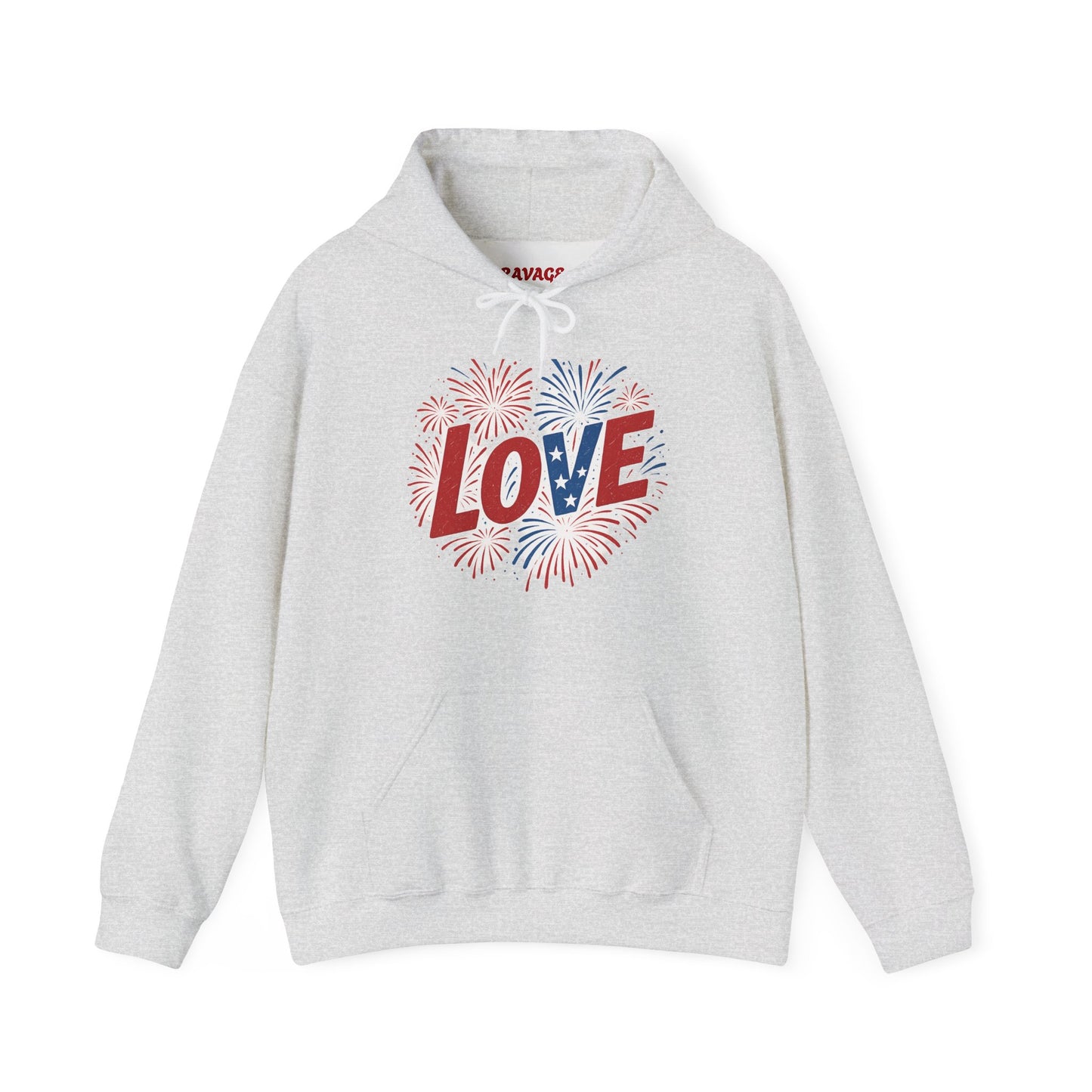 Unisex Hooded Sweatshirt with 'LOVE' Design - Cozy Gift for Friends, Valentine's Day, Casual Wear, Relaxation, Everyday Use