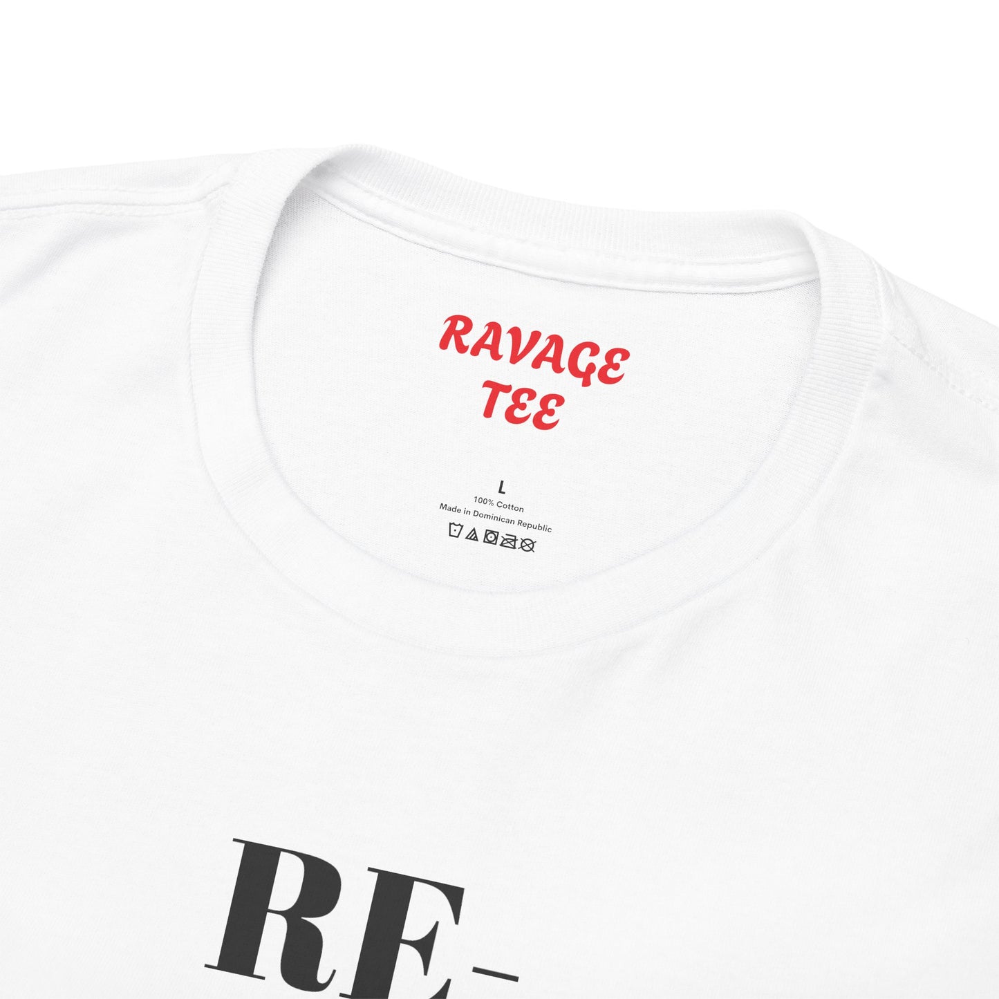 RE-DISCOVERVER the U.S. Unisex Heavy Cotton Tee