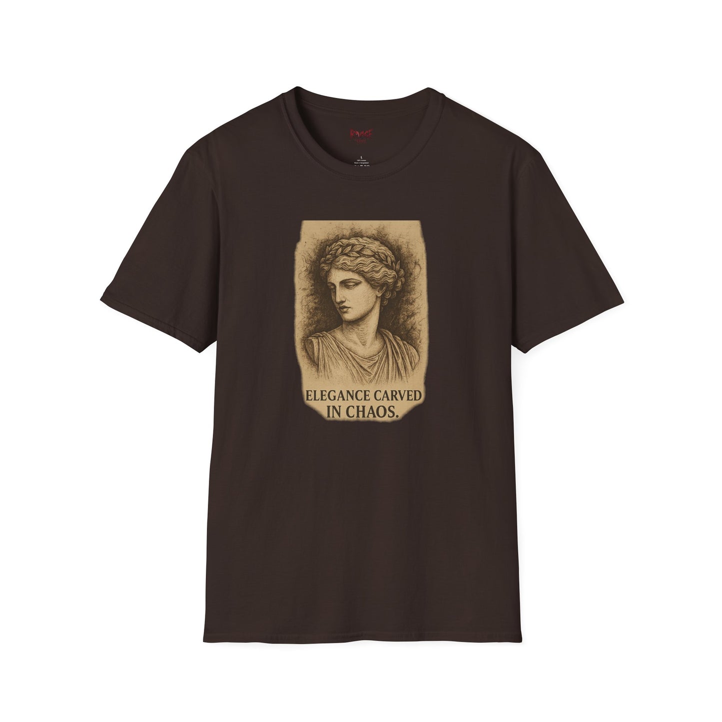 ELEGANCE CARVED IN CHAOS TEE