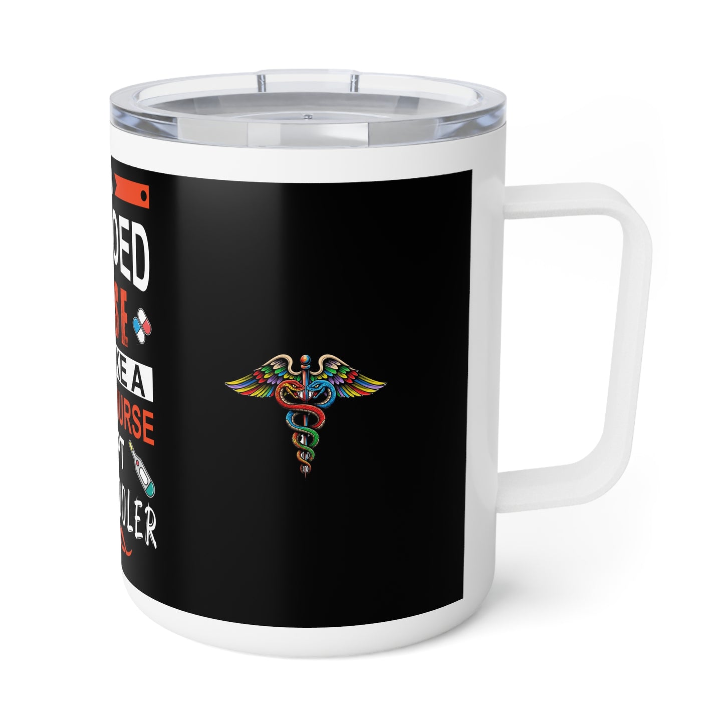 Tattooed Nurse Insulated Coffee Mug, Cool Gift for Nurses