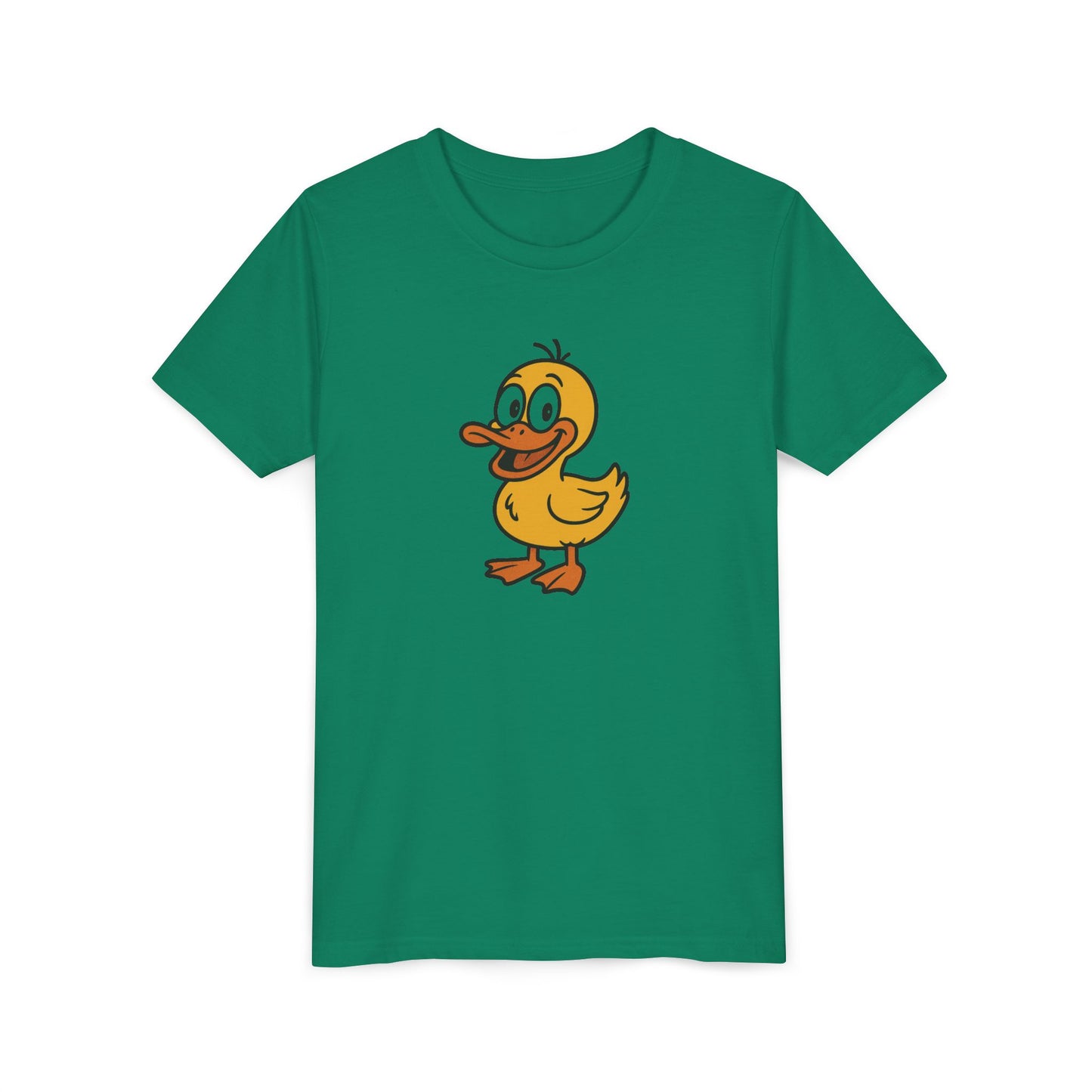 Adorable Duck Youth T-Shirt | Funny Kids Graphic Tee, Animal Print Shirt, Birthday Gift, Summer Outfit