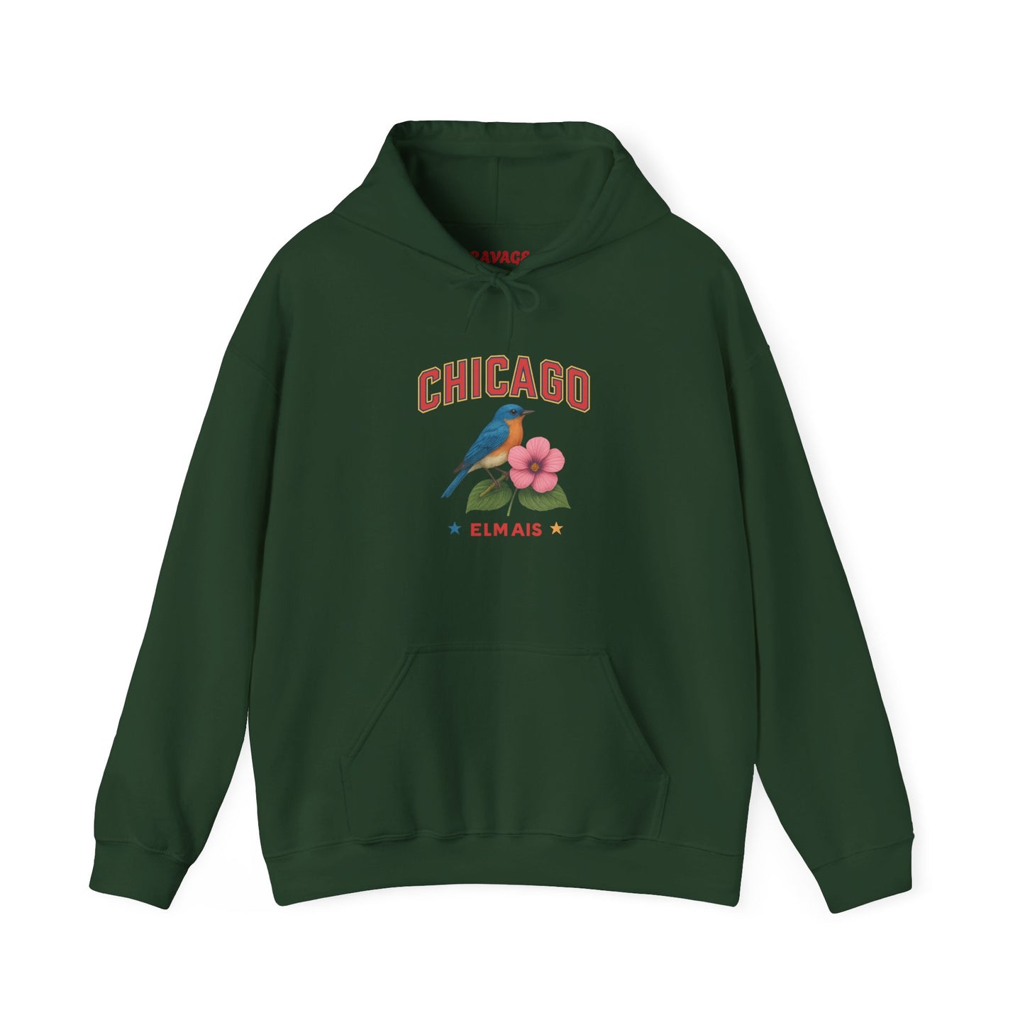 Chicago "The Windy City" Unisex Hoodie – Cozy Sweatshirt, Casual Travel Souvenir, Relaxed Streetwear Gift for Nature & City Lovers