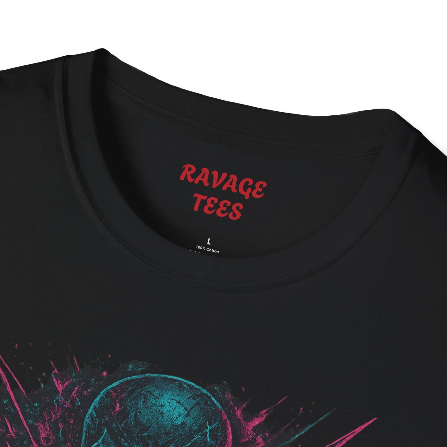 Ravaging Skull Graphic Unisex T-Shirt, Edgy Streetwear, Music Festival Tee, Halloween Outfit, Unique Gift for Him/Her