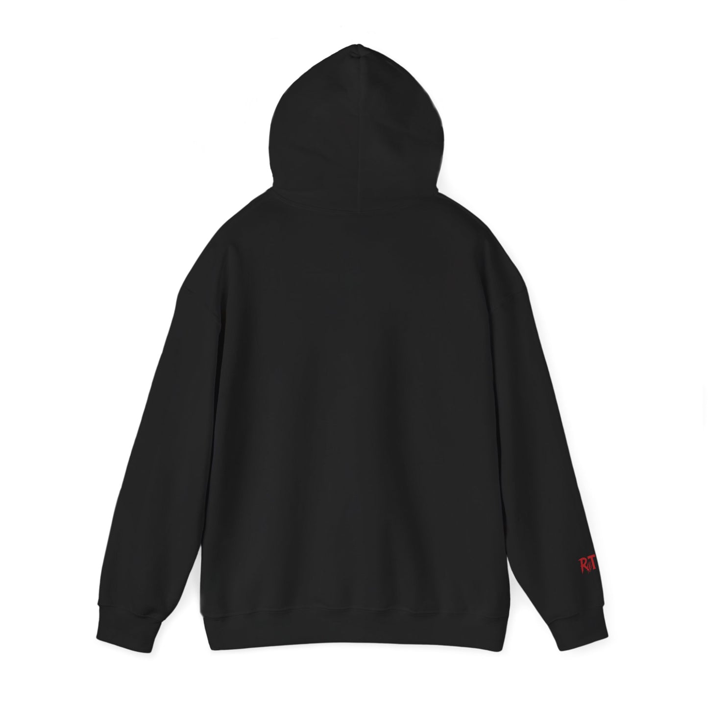 RAVAGE-Mindful Motivation Hooded Sweatshirt, Cozy Pullover, Fitness Apparel, Yoga Gear, Gift for Athletes, Relaxation Wear