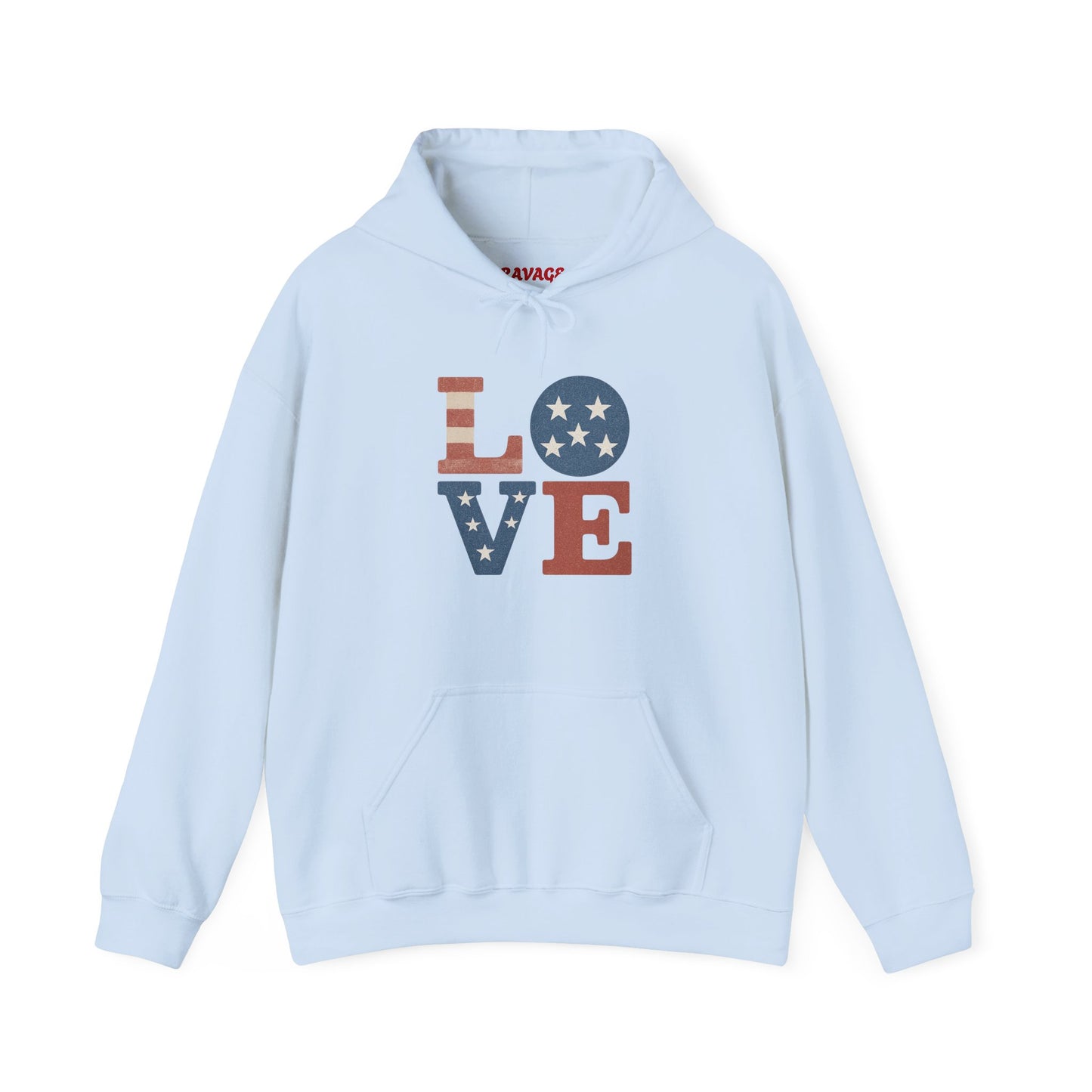 Unisex Hooded Sweatshirt with 'LOVE' Design - Cozy Gift for Friends, Valentine's Day, Casual Wear, Relaxation, Everyday Use