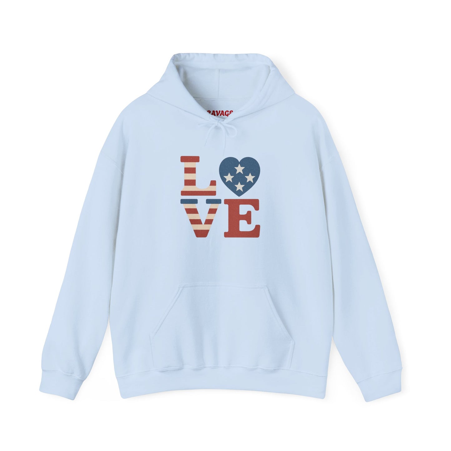 Unisex Hooded Sweatshirt with 'LOVE' Design - Cozy Gift for Friends, Valentine's Day, Casual Wear, Relaxation, Everyday Use