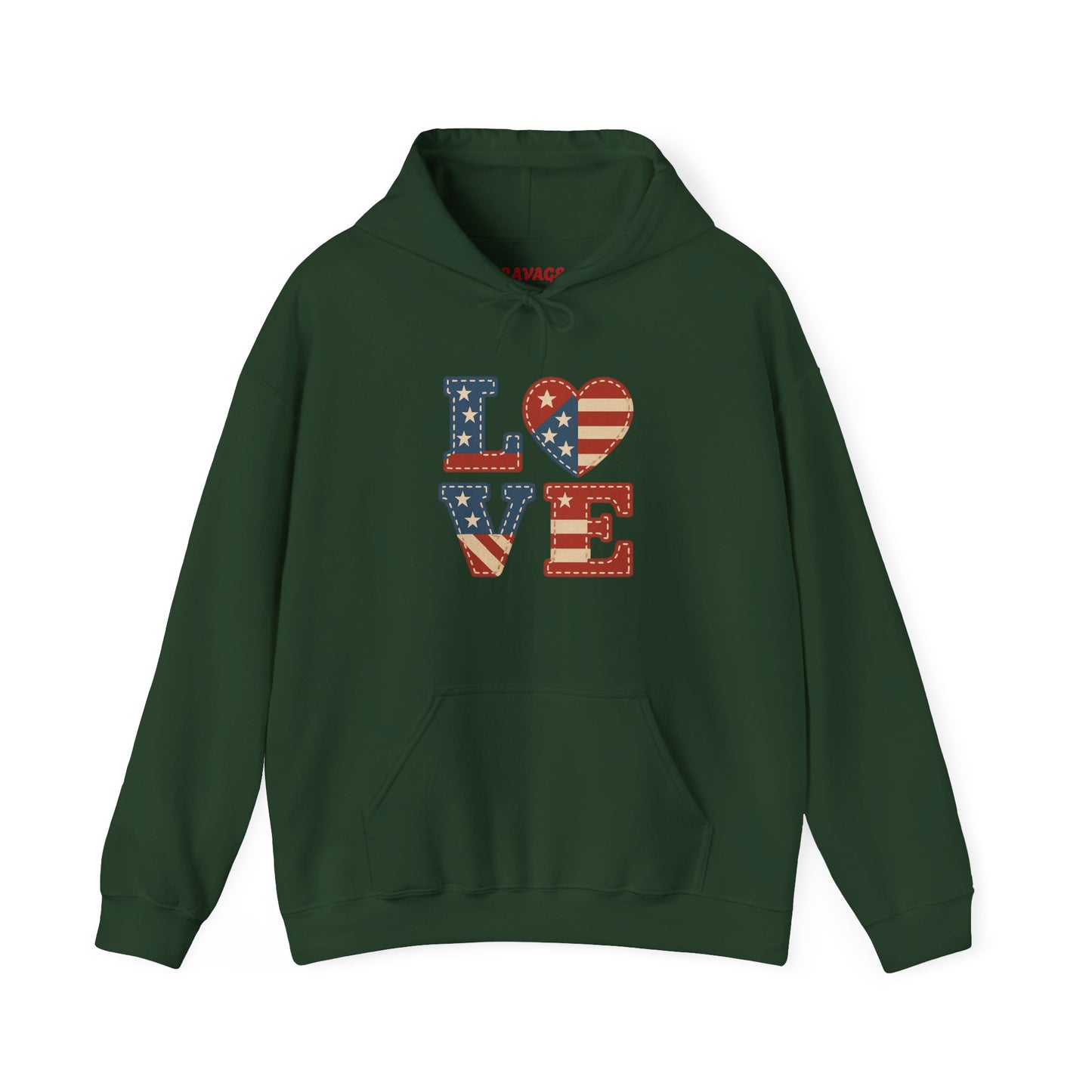 Unisex Hooded Sweatshirt with 'LOVE' Design - Cozy Gift for Friends, Valentine's Day, Casual Wear, Relaxation, Everyday Use