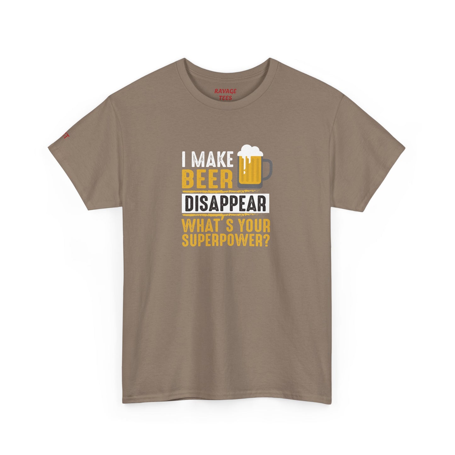 Unisex Beer Superpower Tee | Funny T-Shirt for Beer Lovers
