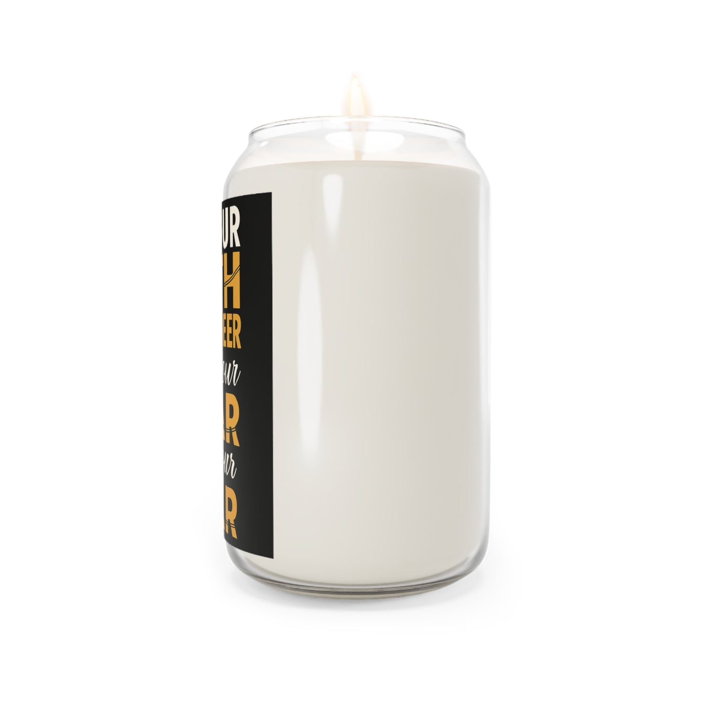 Faith-Inspired Scented Soy Candle, Relaxing Home Décor, Gift for Friends, Aromatherapy Candle, Inspirational Gift