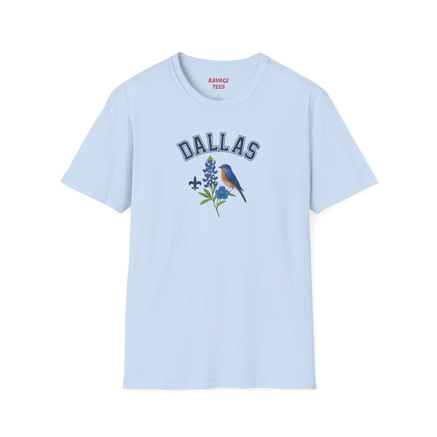 DALLAS Vibes Unisex T-Shirt – Casual Summer Tee, Beachwear, Travel Outfit, Vacation Style, Gift for Him or Her