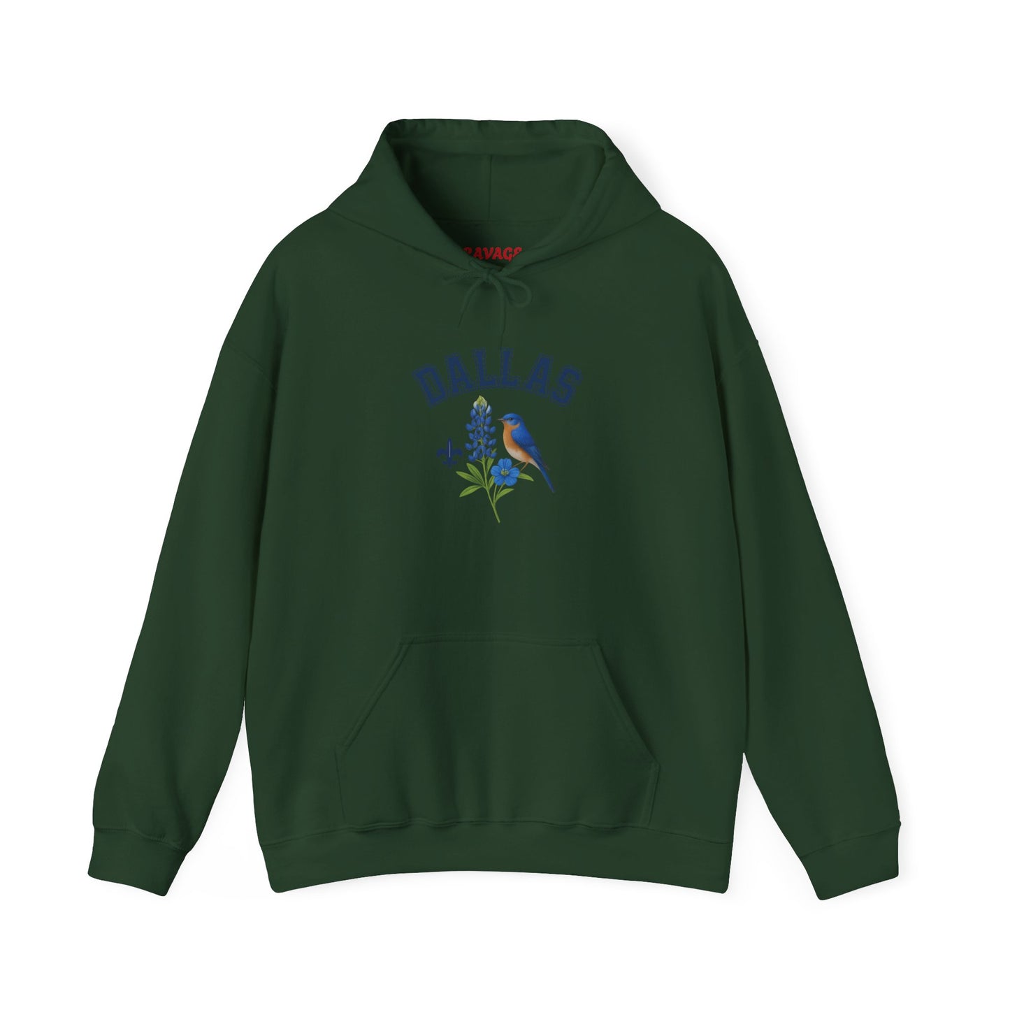 DALLAS Unisex Hoodie – Cozy Sweatshirt, Casual Travel Souvenir, Relaxed Streetwear Gift for Nature & City Lovers