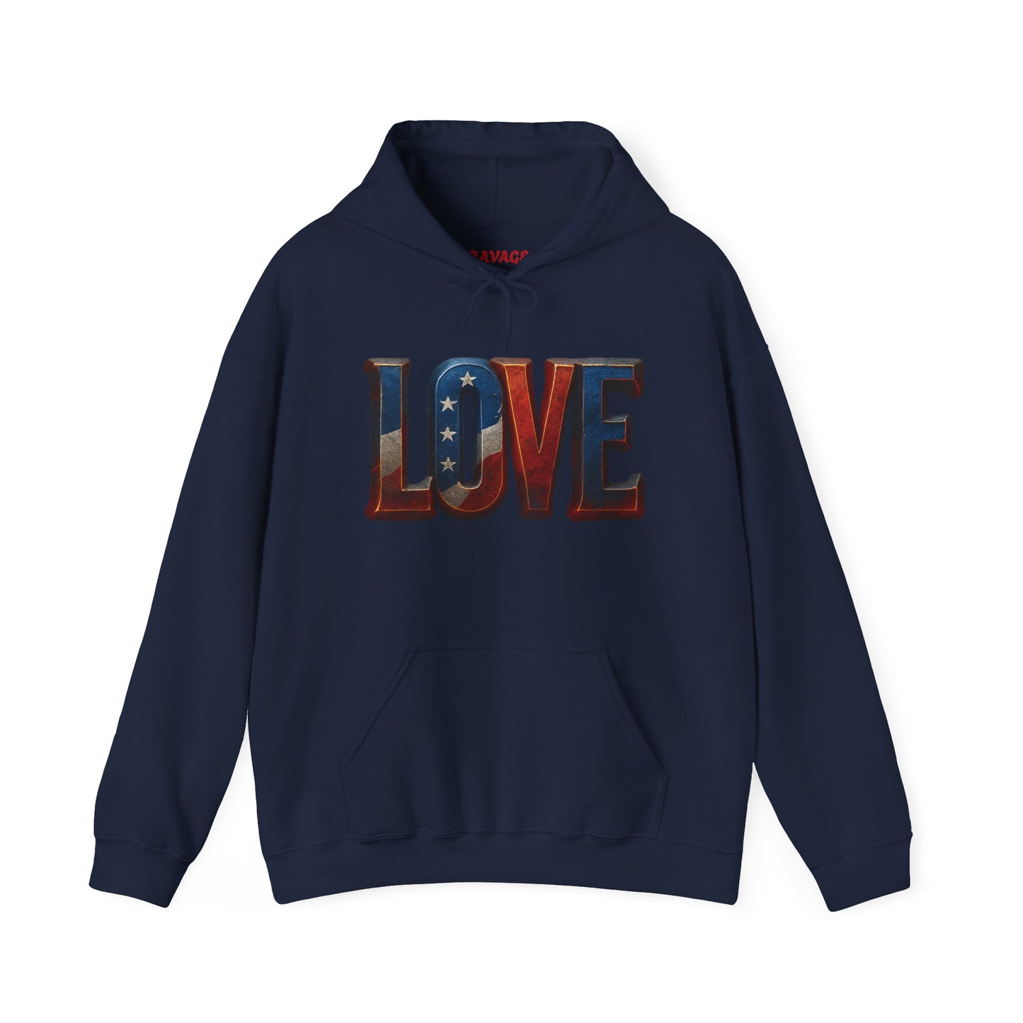 Unisex Hooded Sweatshirt with 'LOVE' Design - Cozy Gift for Friends, Valentine's Day, Casual Wear, Relaxation, Everyday Use