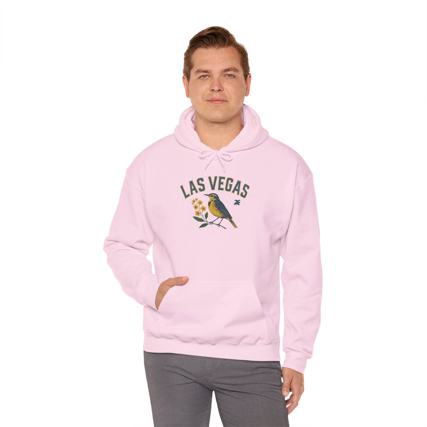LAS VEGAS Vintage Hoodie | Retro Style Hooded Sweatshirt, Cozy Fall & Winter Wear, Travel Gift for Atlanta Lovers