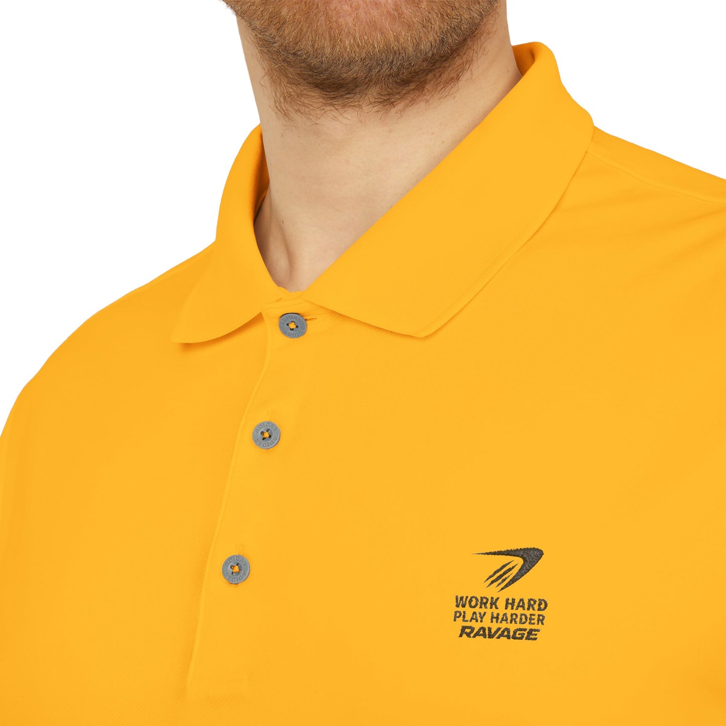 RAVAGE SPORT Adidas Unisex Performance Polo – Moisture-Wicking Athletic Shirt for Men & Women | Activewear for Sports, Summer Style, Team Events & Fitness Gifts