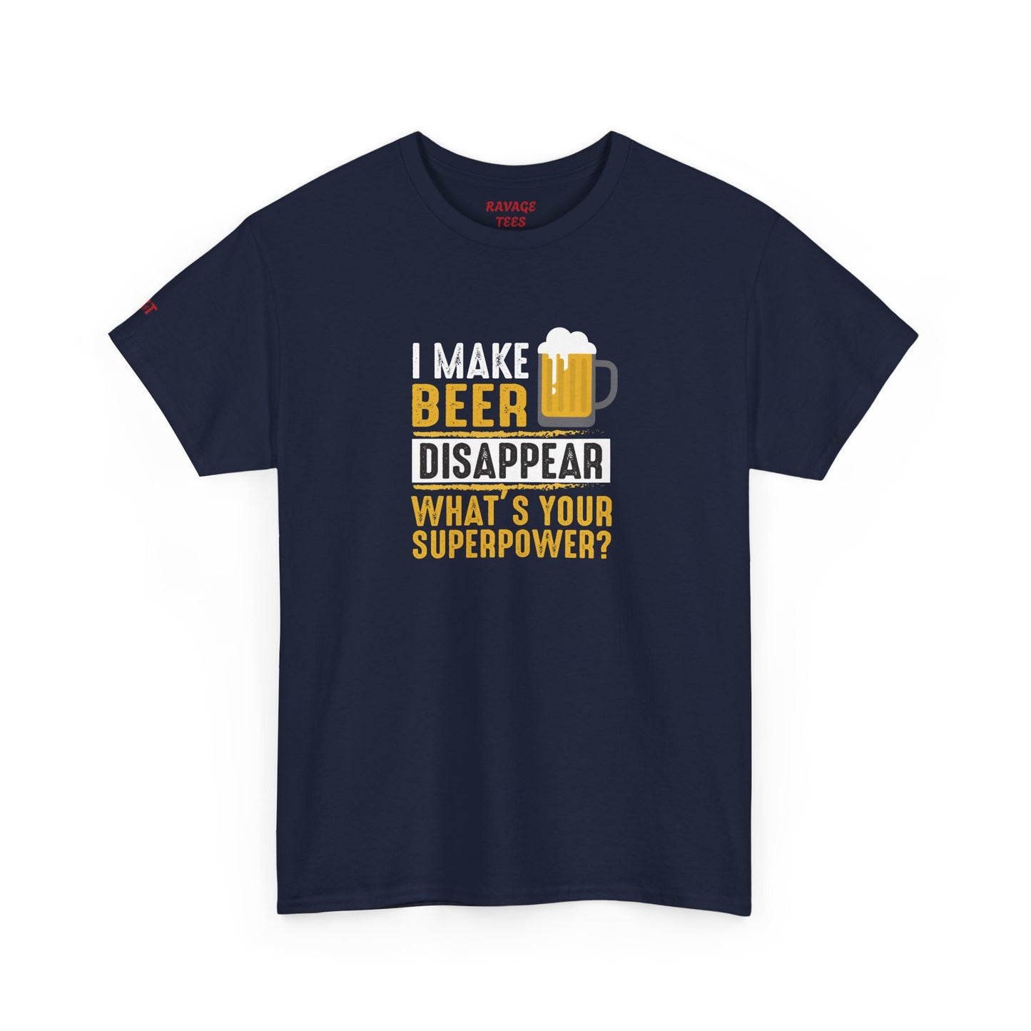 Unisex Beer Superpower Tee | Funny T-Shirt for Beer Lovers