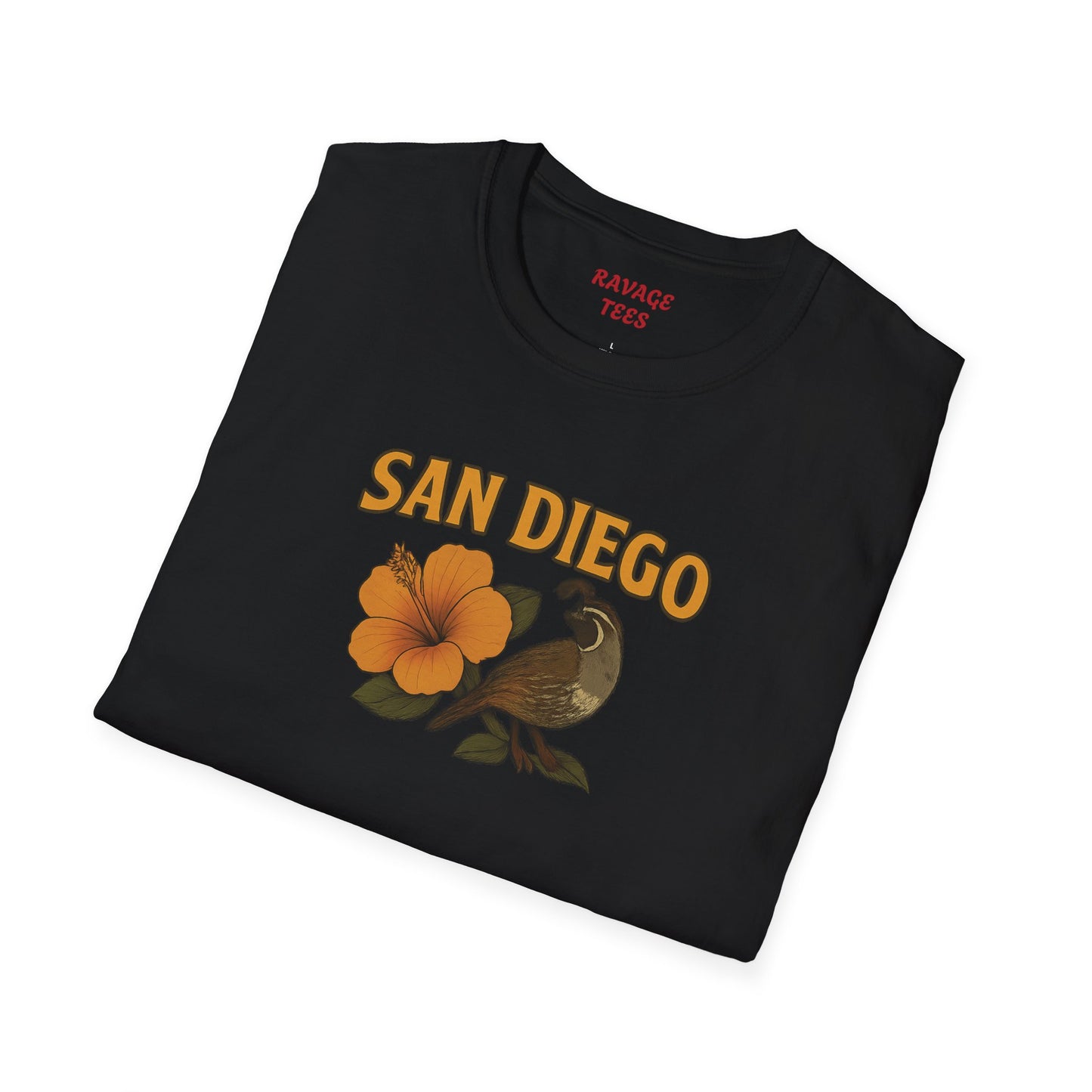 SAN DIEGO Vibes Unisex T-Shirt – Casual Summer Tee, Beachwear, Travel Outfit, Vacation Style, Gift for Him or Her
