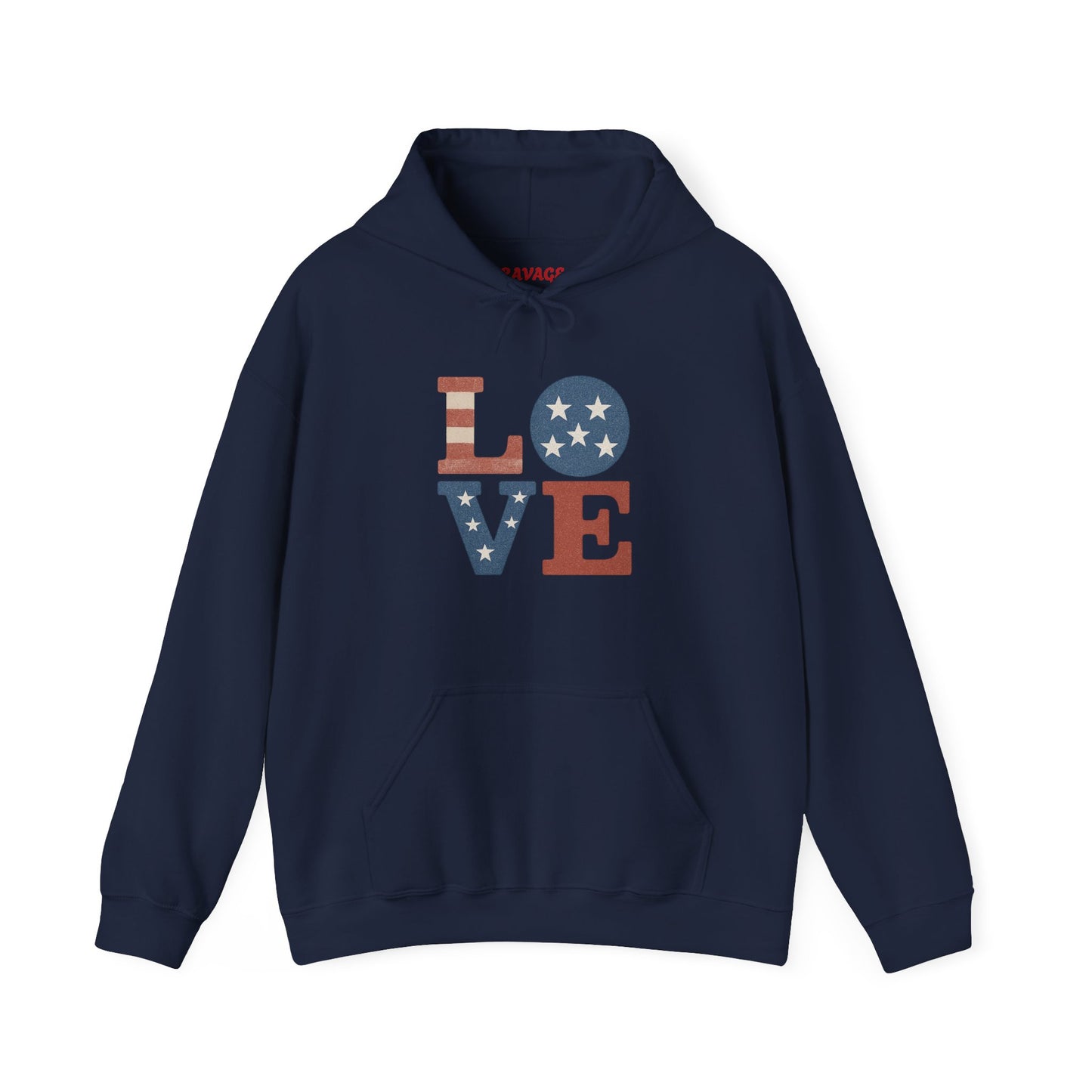 Unisex Hooded Sweatshirt with 'LOVE' Design - Cozy Gift for Friends, Valentine's Day, Casual Wear, Relaxation, Everyday Use