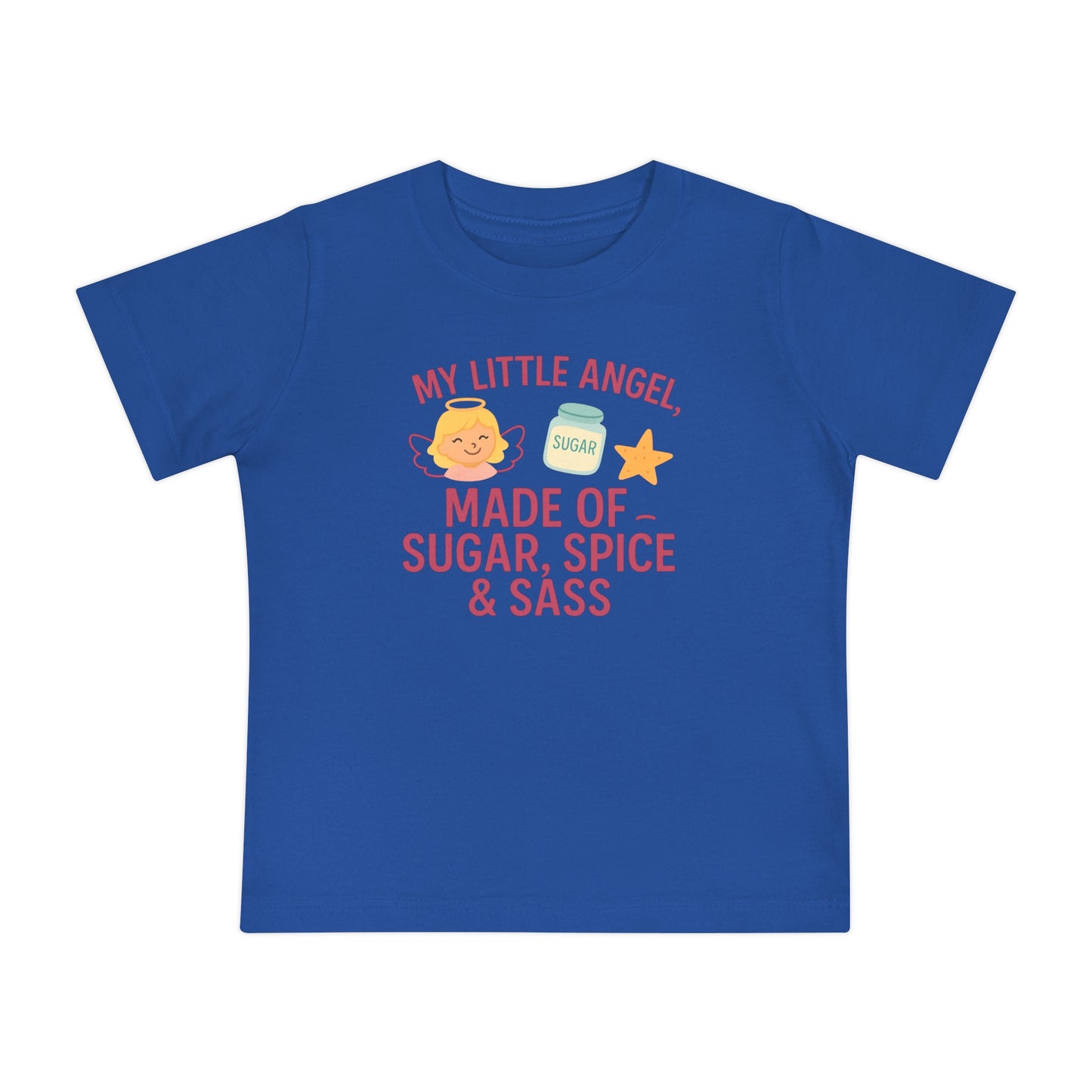 Sugar, Spice & Sass Baby T-Shirt, Cute Baby Shirt, Infant Tee, Baby Shower Gift, Toddler T-Shirt, Girl's Birthday Outfit