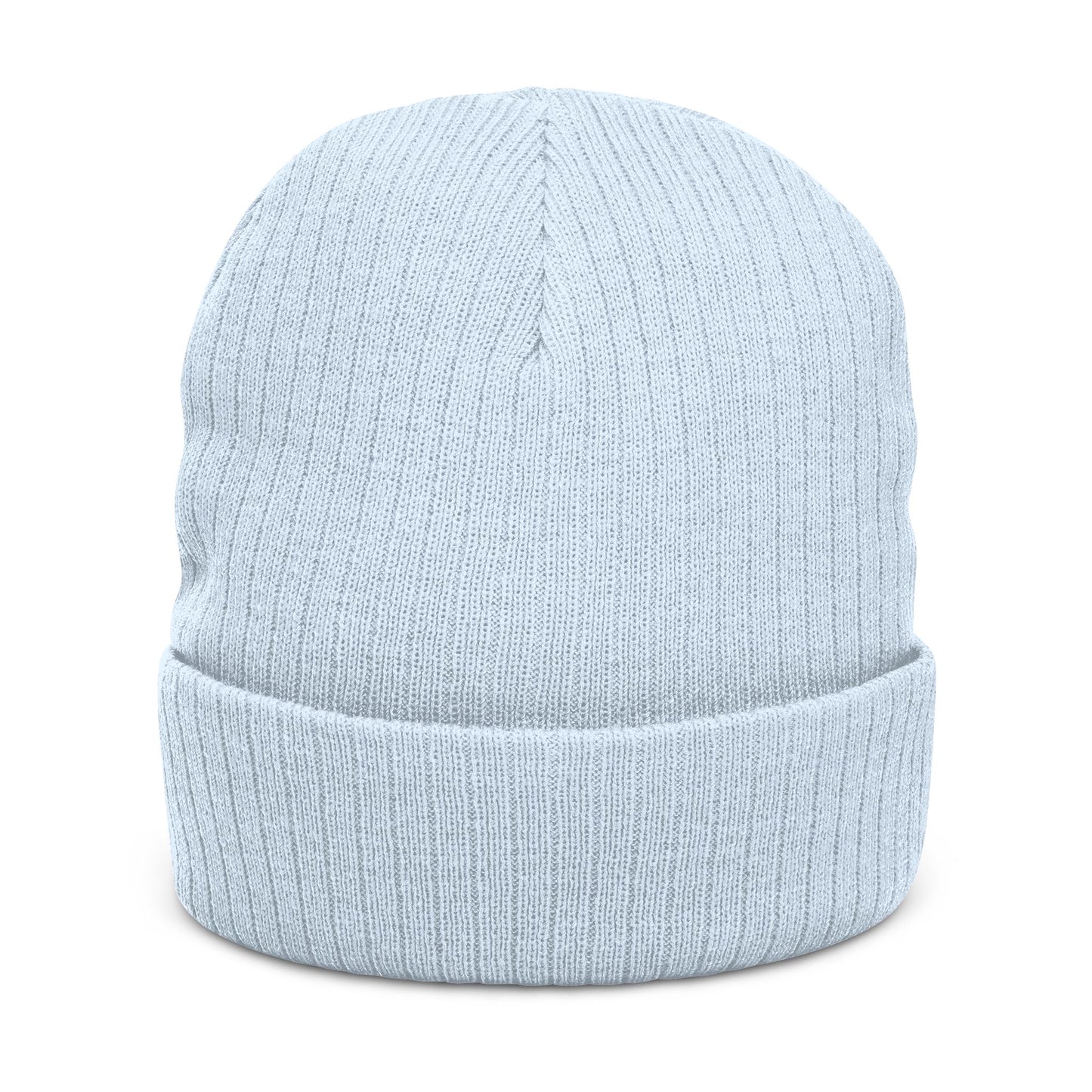 Embroidered Ribbed Beanie — SHUTTIEMAN EST 2001 Knit Hat