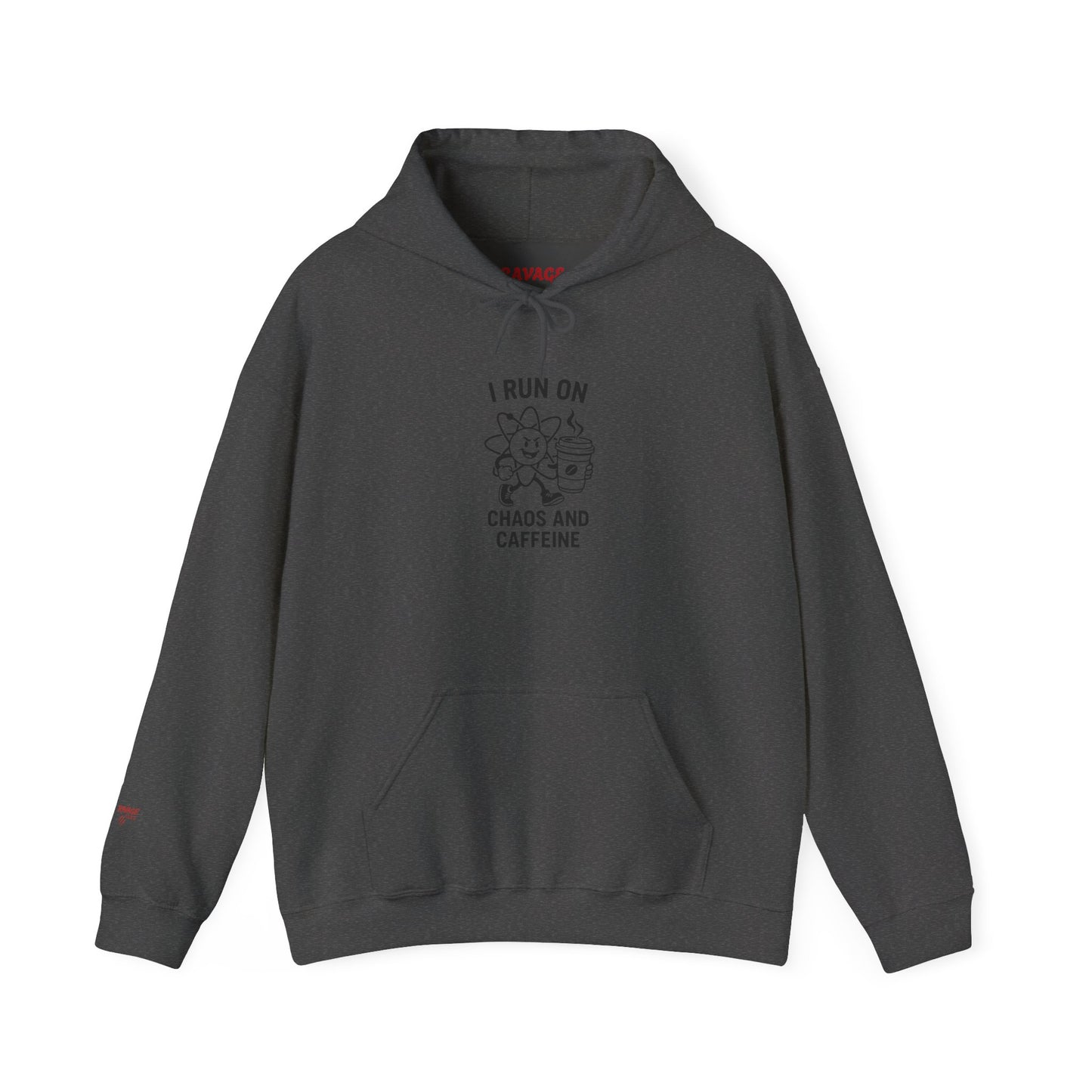 Caffeine Chaos Hoodie - Cozy Unisex Sweatshirt, Ideal for Coffee Lovers, Gift for Friends, Birthday, Relaxation, Casual Wear