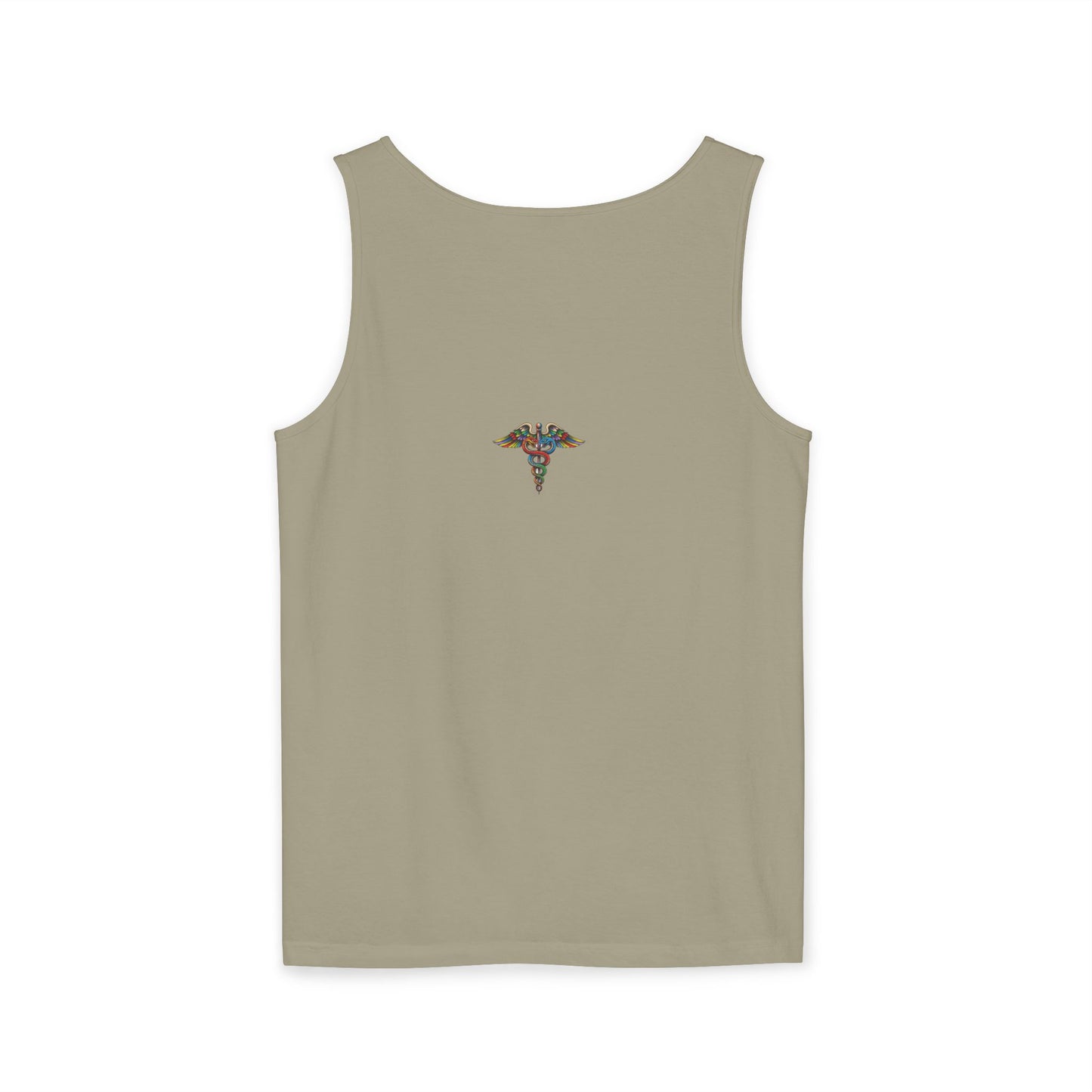 Tattooed Nurse Garment-Dyed Tank Top, Gift for Nurses, Casual Summer Wear