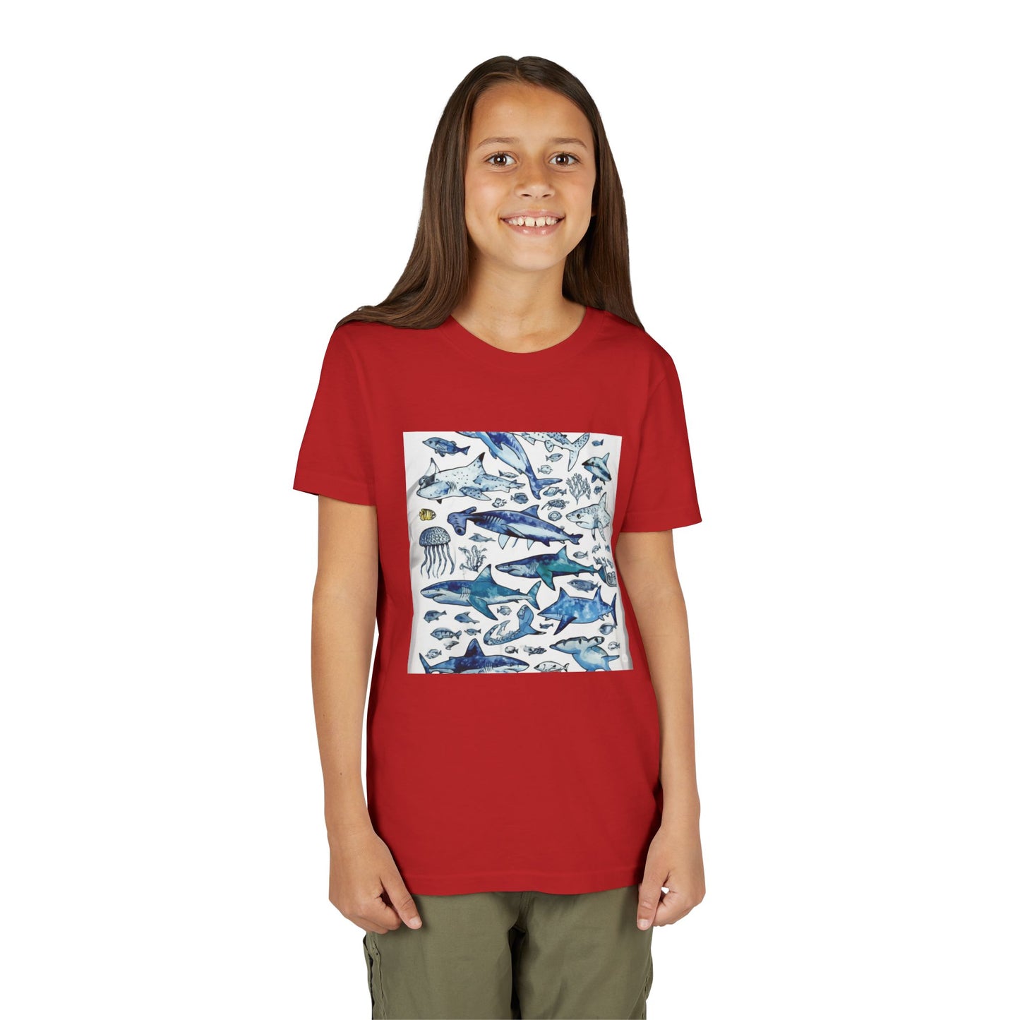 Ocean Adventure Youth Tee, Marine Life Shirt, Cute Summer Apparel, Kids Ocean Theme Clothing
