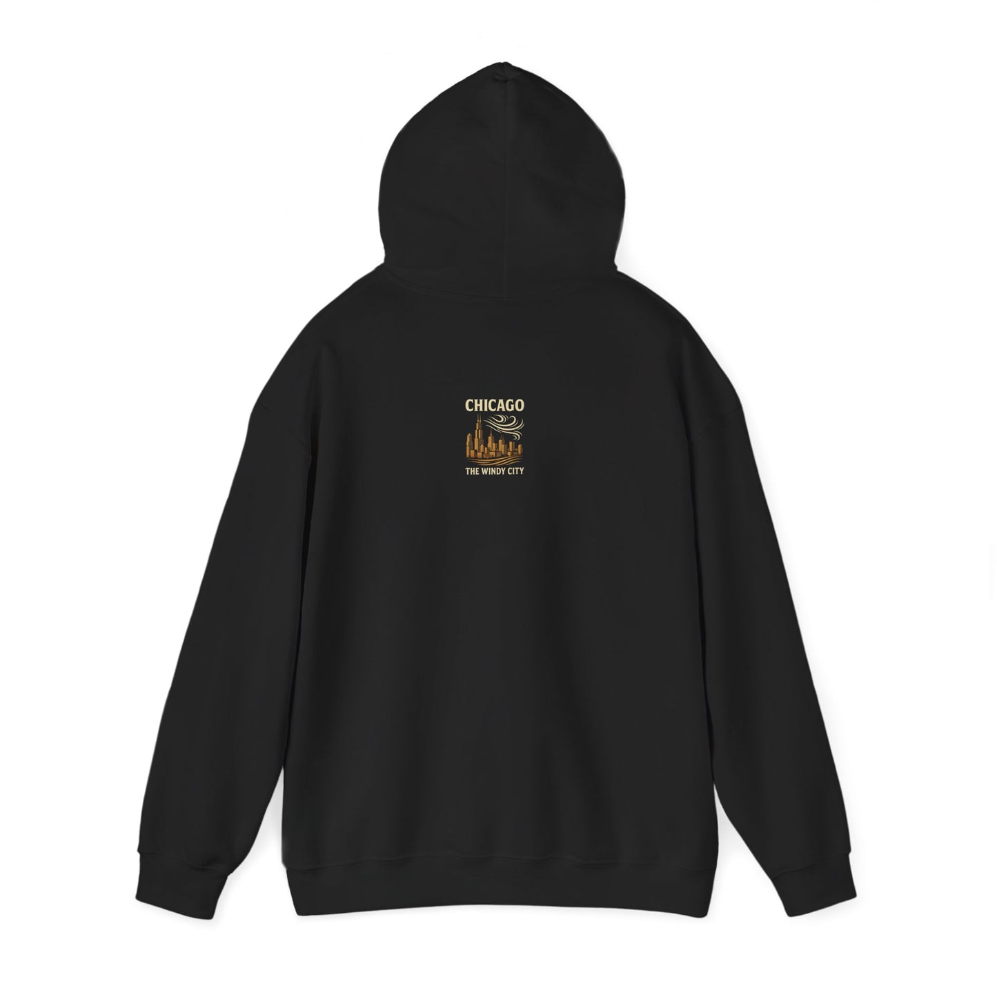 Chicago "The Windy City" Unisex Hoodie – Cozy Sweatshirt, Casual Travel Souvenir, Relaxed Streetwear Gift for Nature & City Lovers