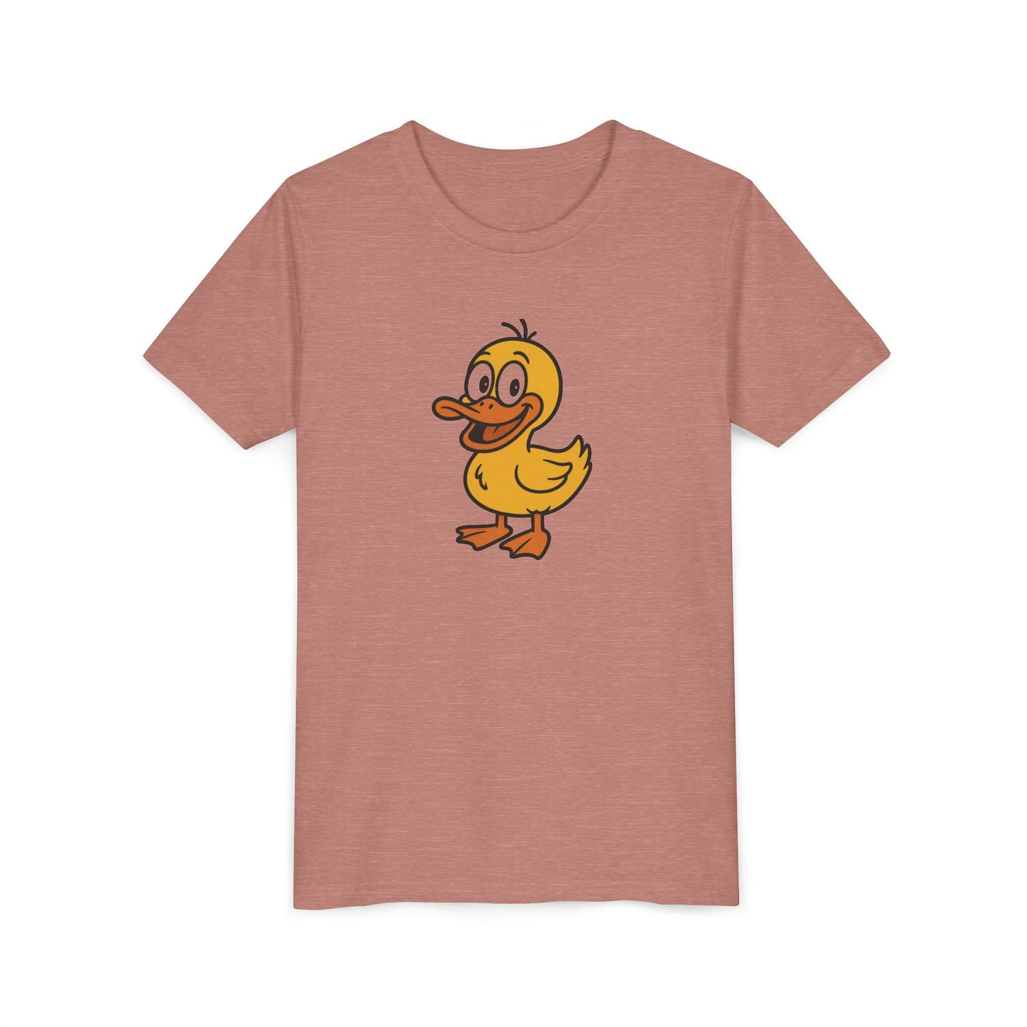Adorable Duck Youth T-Shirt | Funny Kids Graphic Tee, Animal Print Shirt, Birthday Gift, Summer Outfit