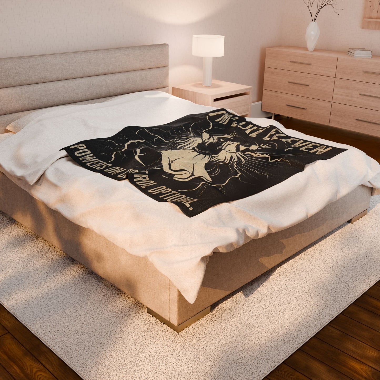 Eleven Powers Velveteen Plush Blanket - Cozy Throw for Fans, Kids, Gifts, Home Decor, Room Accent