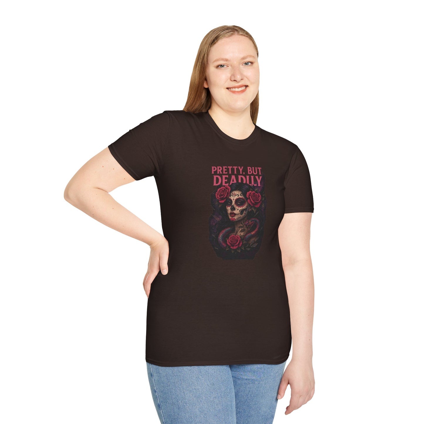 PRETTY, BUT DEADLY Graphic T-Shirt – Unisex Tee | Eco-Friendly Nature Shirt for Summer Style, Casual Wear & Gifts for Nature Lovers
