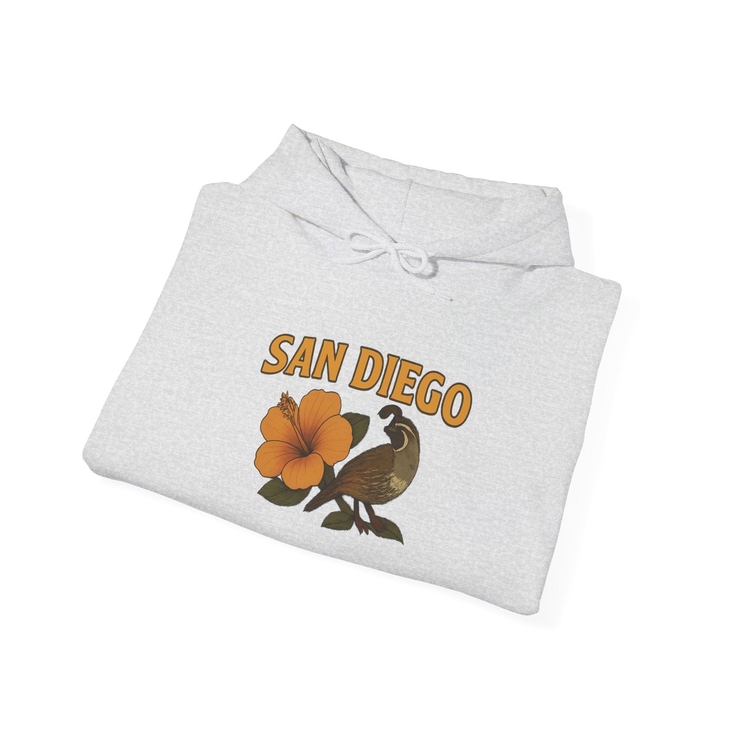 SAN DIEGO Unisex Hoodie – Cozy Sweatshirt, Casual Travel Souvenir, Relaxed Streetwear Gift for Nature & City Lovers