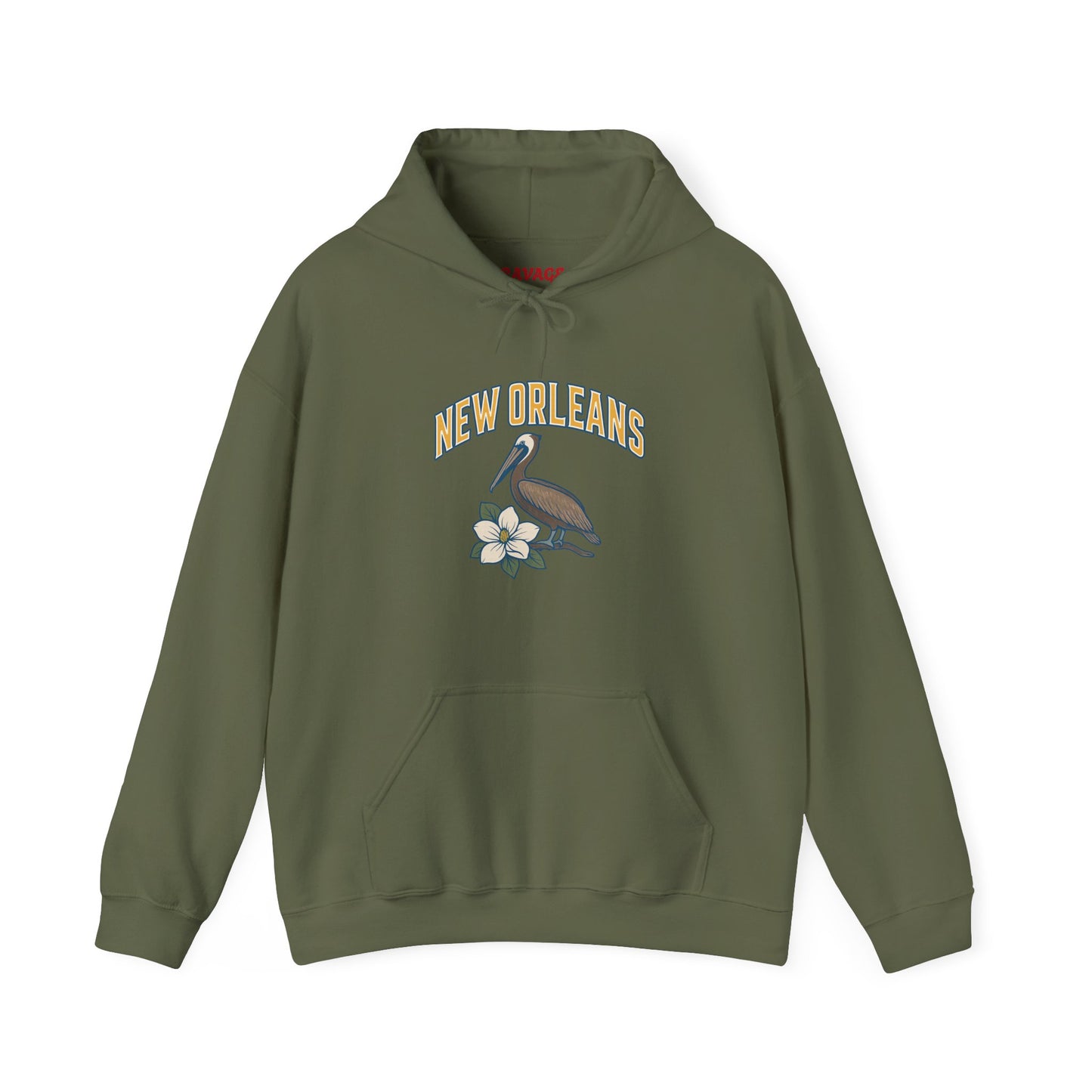 NEW ORLEANS -THE BIG EASY Unisex Hoodie – Cozy Sweatshirt, Casual Travel Souvenir, Relaxed Streetwear Gift for Nature & City Lovers