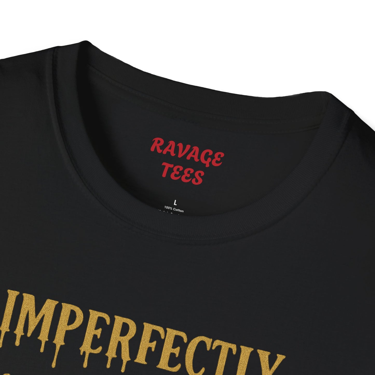 Imperfectly Perfect Unisex T-Shirt, Inspirational Tee, Gift for Her, Casual Wear, Butterfly Design, Everyday Comfort