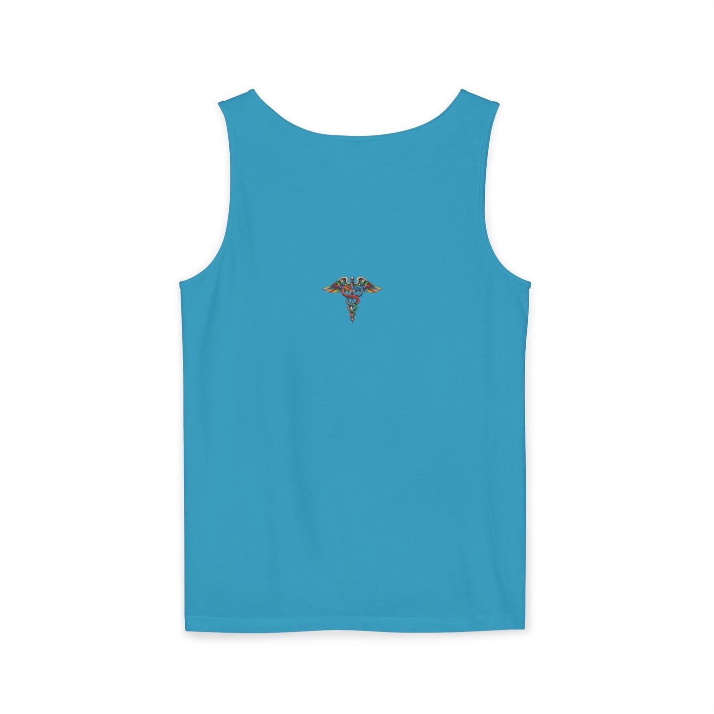 Tattooed Nurse Garment-Dyed Tank Top, Gift for Nurses, Casual Summer Wear