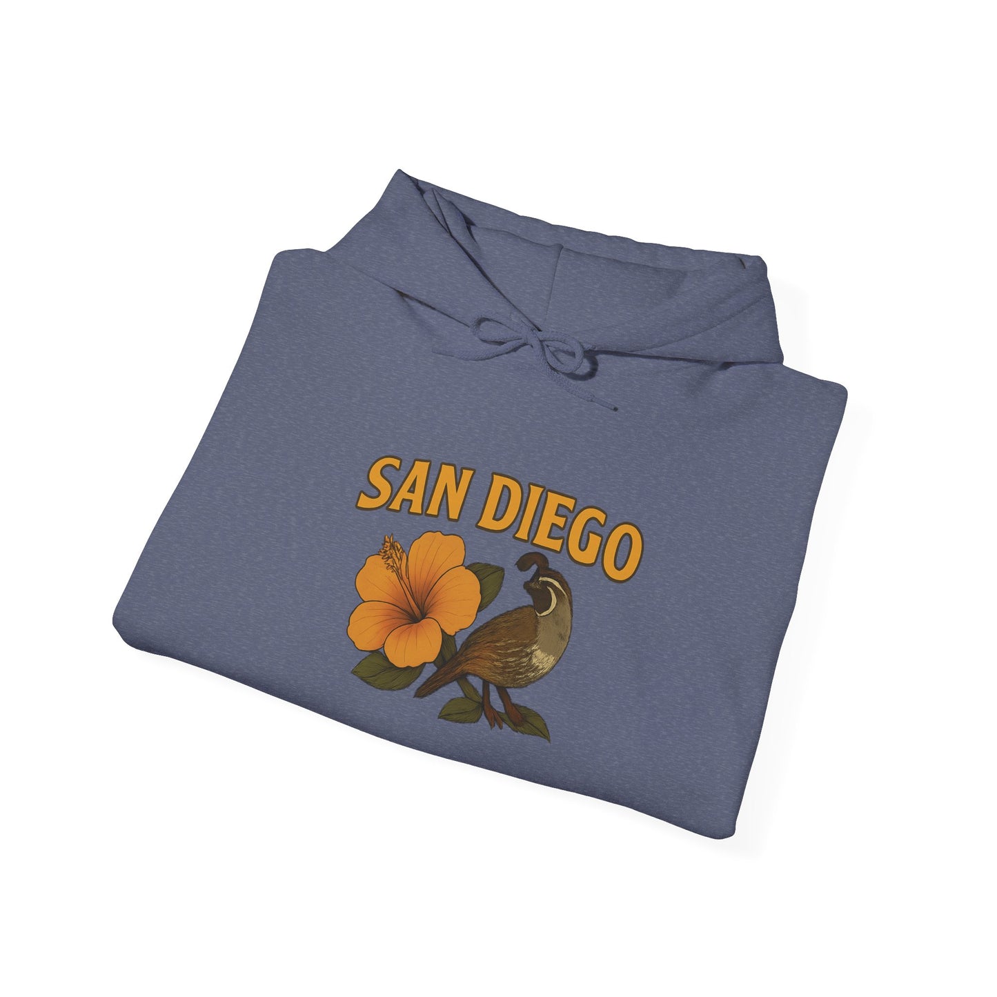 SAN DIEGO Unisex Hoodie – Cozy Sweatshirt, Casual Travel Souvenir, Relaxed Streetwear Gift for Nature & City Lovers
