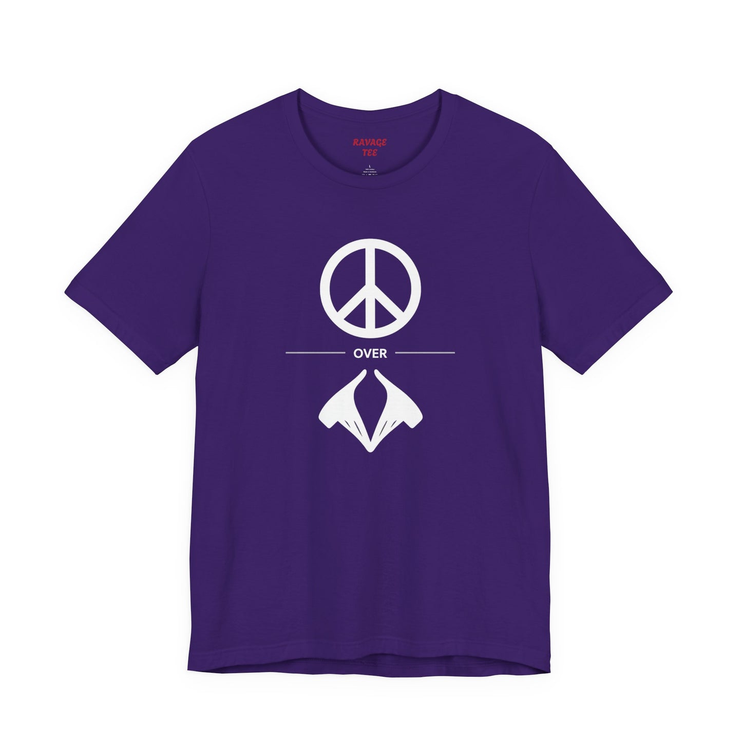 Peace Sign Unisex Jersey Tee, Casual Wear, Gift for Friends, Summer Fashion, Festival Outfit, Eco-Friendly Apparel