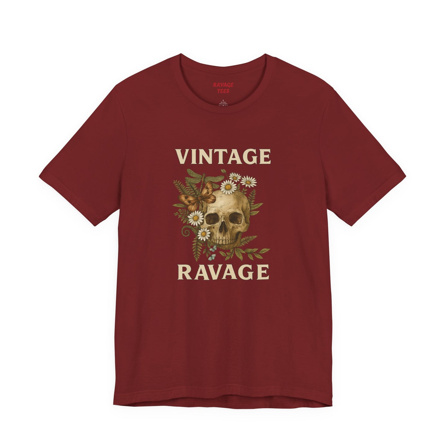 Vintage Skull Graphic Tee, Unisex Skull Shirt, Alternative Fashion, Edgy Vintage T-Shirt, Casual Streetwear Tee, Gift for Him/Her