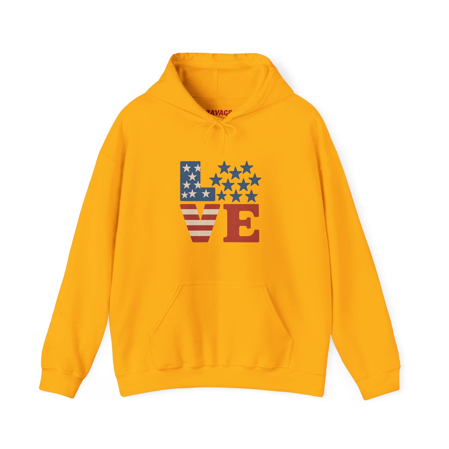 Unisex Hooded Sweatshirt with 'LOVE' Design - Cozy Gift for Friends, Valentine's Day, Casual Wear, Relaxation, Everyday Use