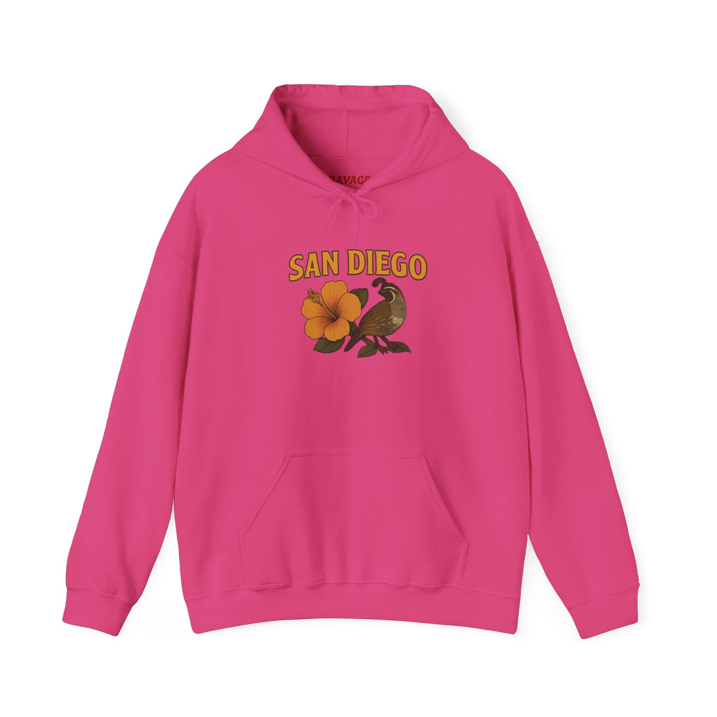 SAN DIEGO Unisex Hoodie – Cozy Sweatshirt, Casual Travel Souvenir, Relaxed Streetwear Gift for Nature & City Lovers