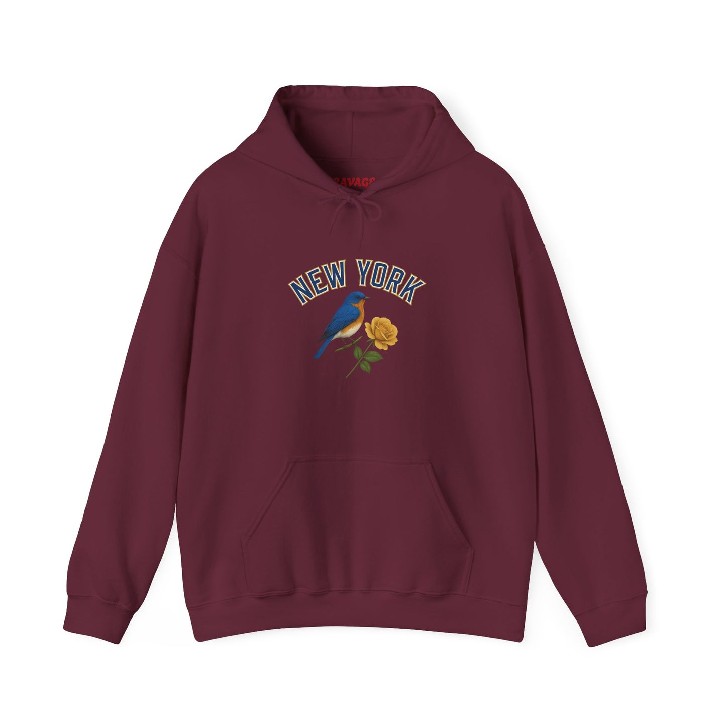 NEW YORK "THE EMPIRE STATE" Unisex Hoodie – Cozy Sweatshirt, Casual Travel Souvenir, Relaxed Streetwear Gift for Nature & City Lovers